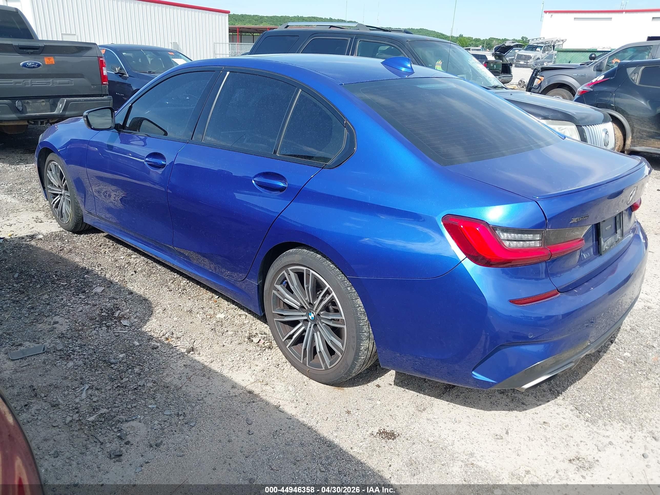 2020 Bmw M340i M340i Xdrive Blue vin: WBA5U9C05LFH58718
