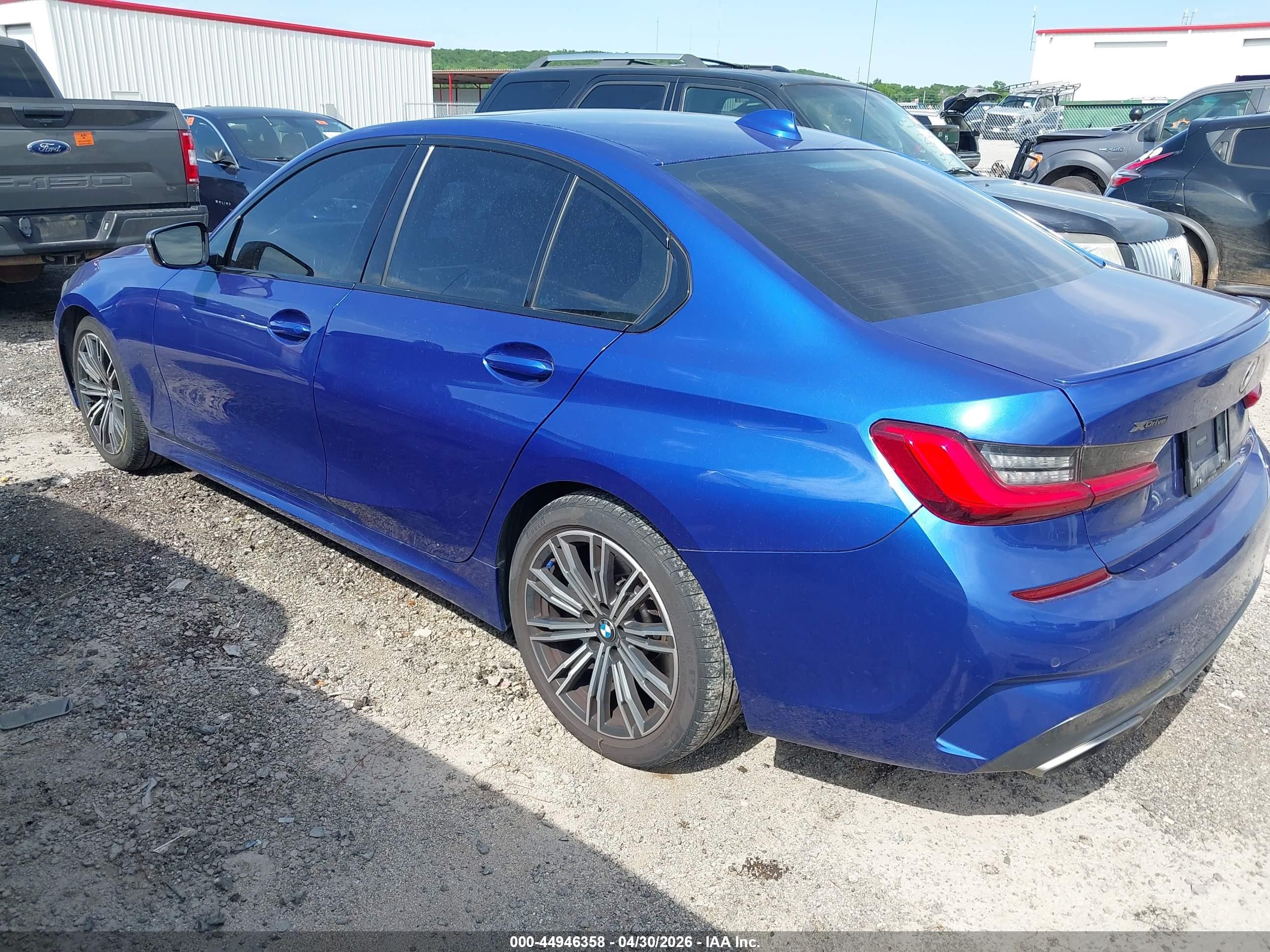 2020 Bmw M340i M340i Xdrive Blue vin: WBA5U9C05LFH58718