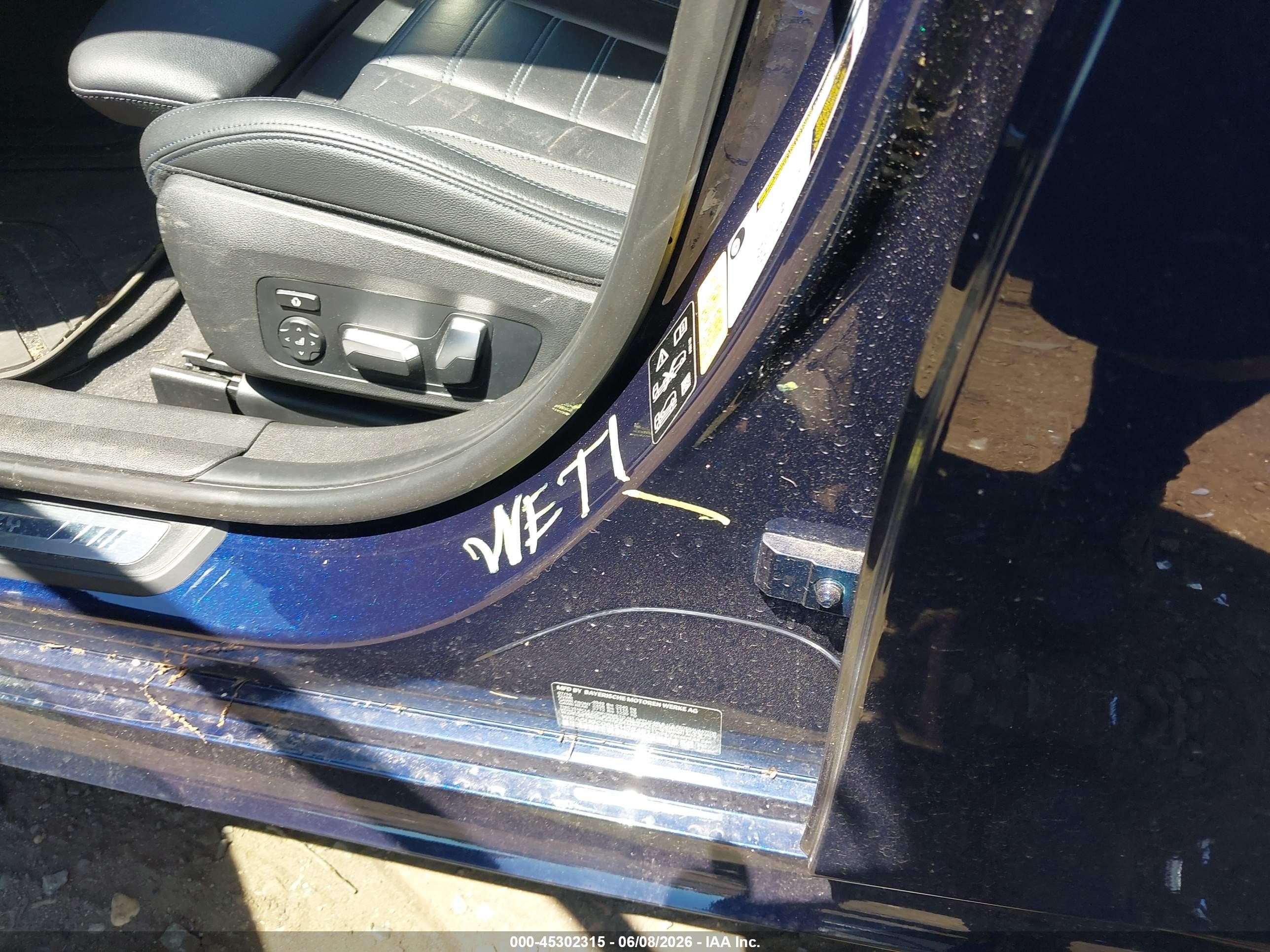2020 Bmw M340i M340i Xdrive Blue vin: WBA5U9C06LFH35481