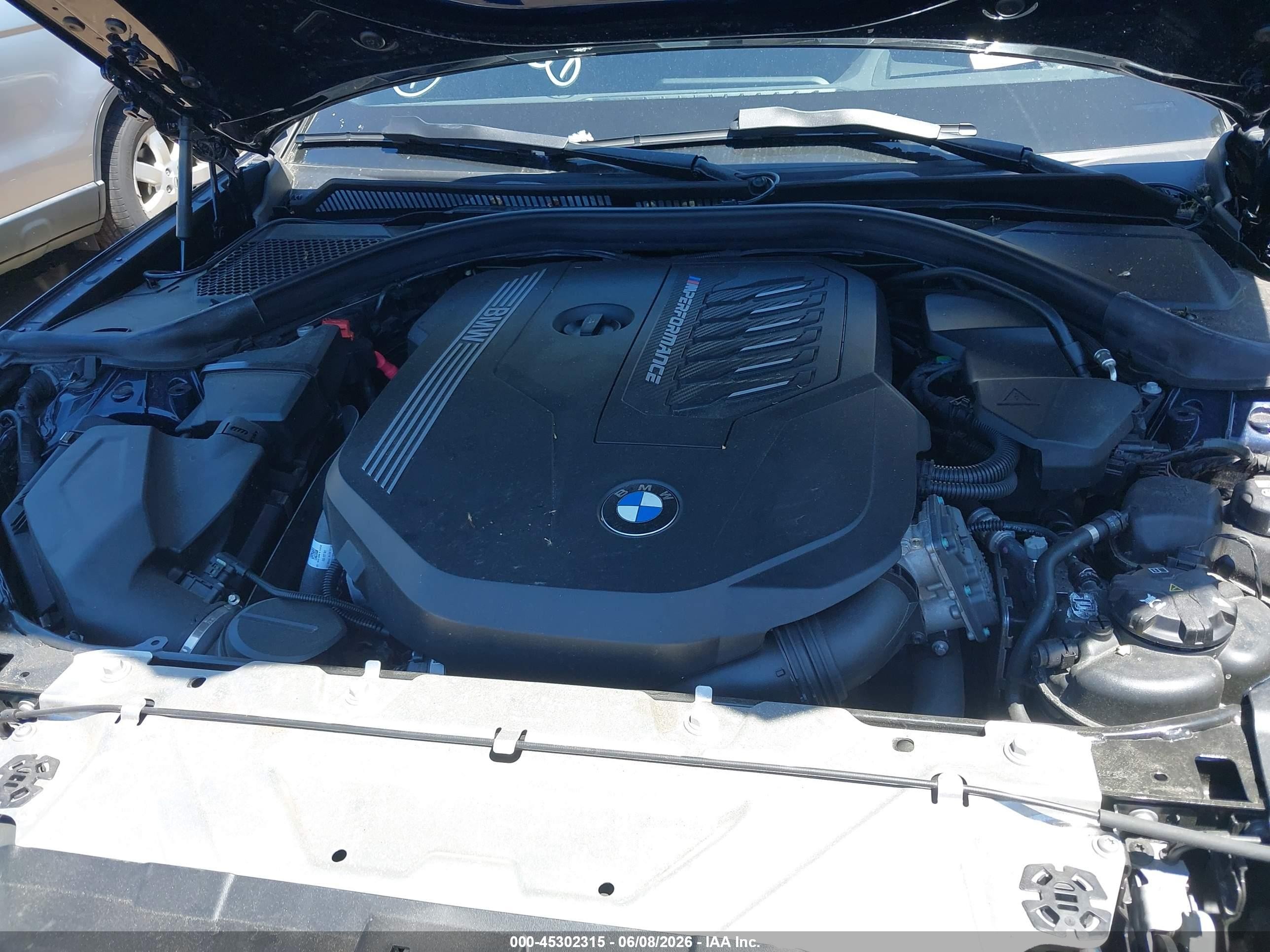 2020 Bmw M340i M340i Xdrive Blue vin: WBA5U9C06LFH35481