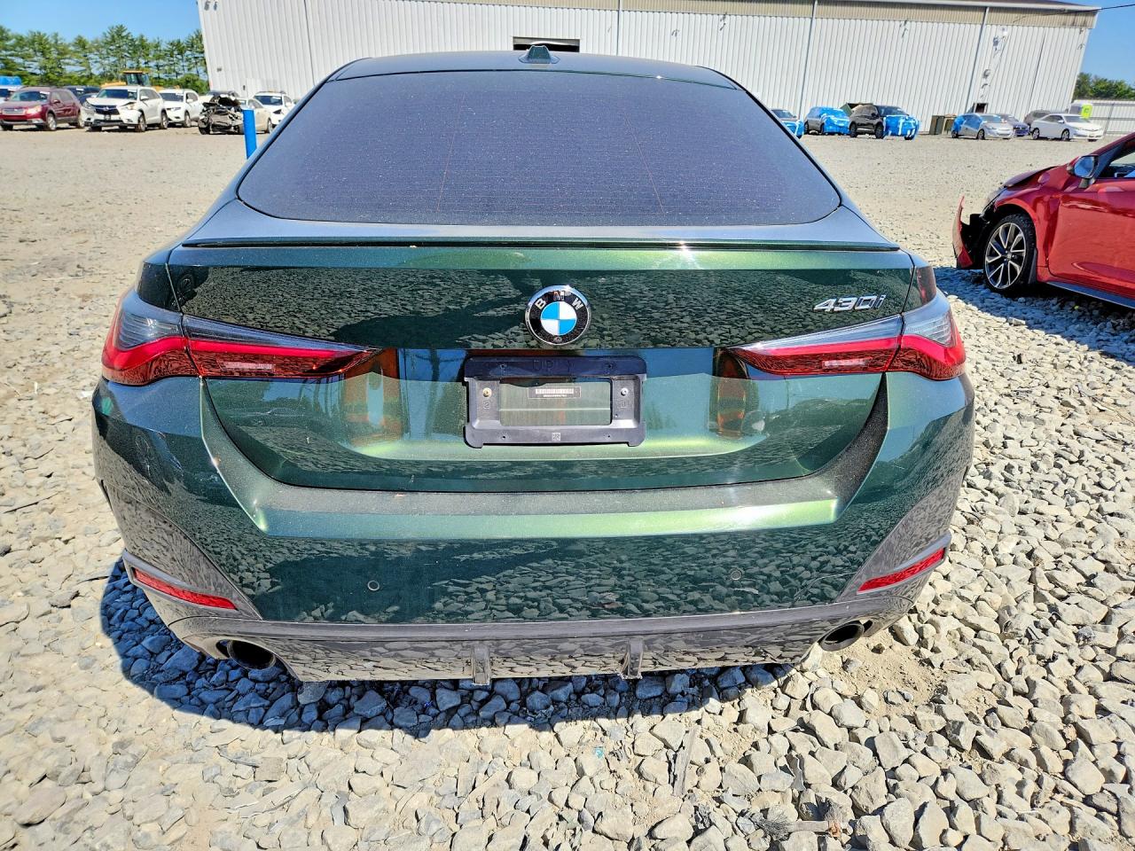 2022 Bmw 430i Gran Coupe Green vin: WBA63AV04NFM77922