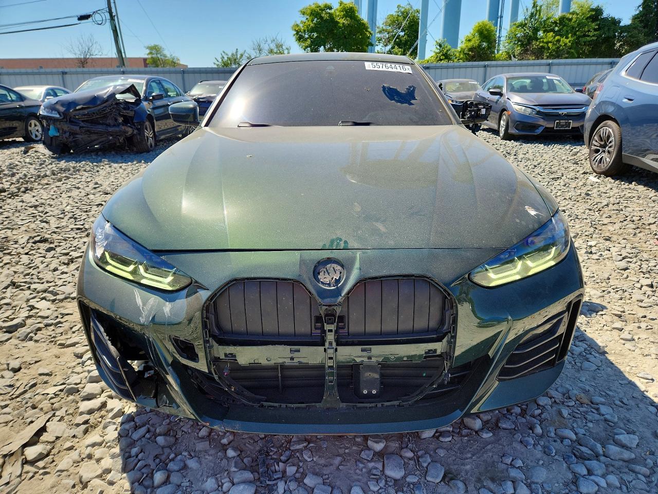 2022 Bmw 430i Gran Coupe Green vin: WBA63AV04NFM77922