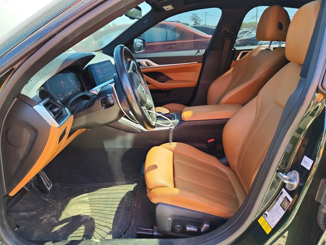 2022 Bmw 430i Gran Coupe Green vin: WBA63AV04NFM77922