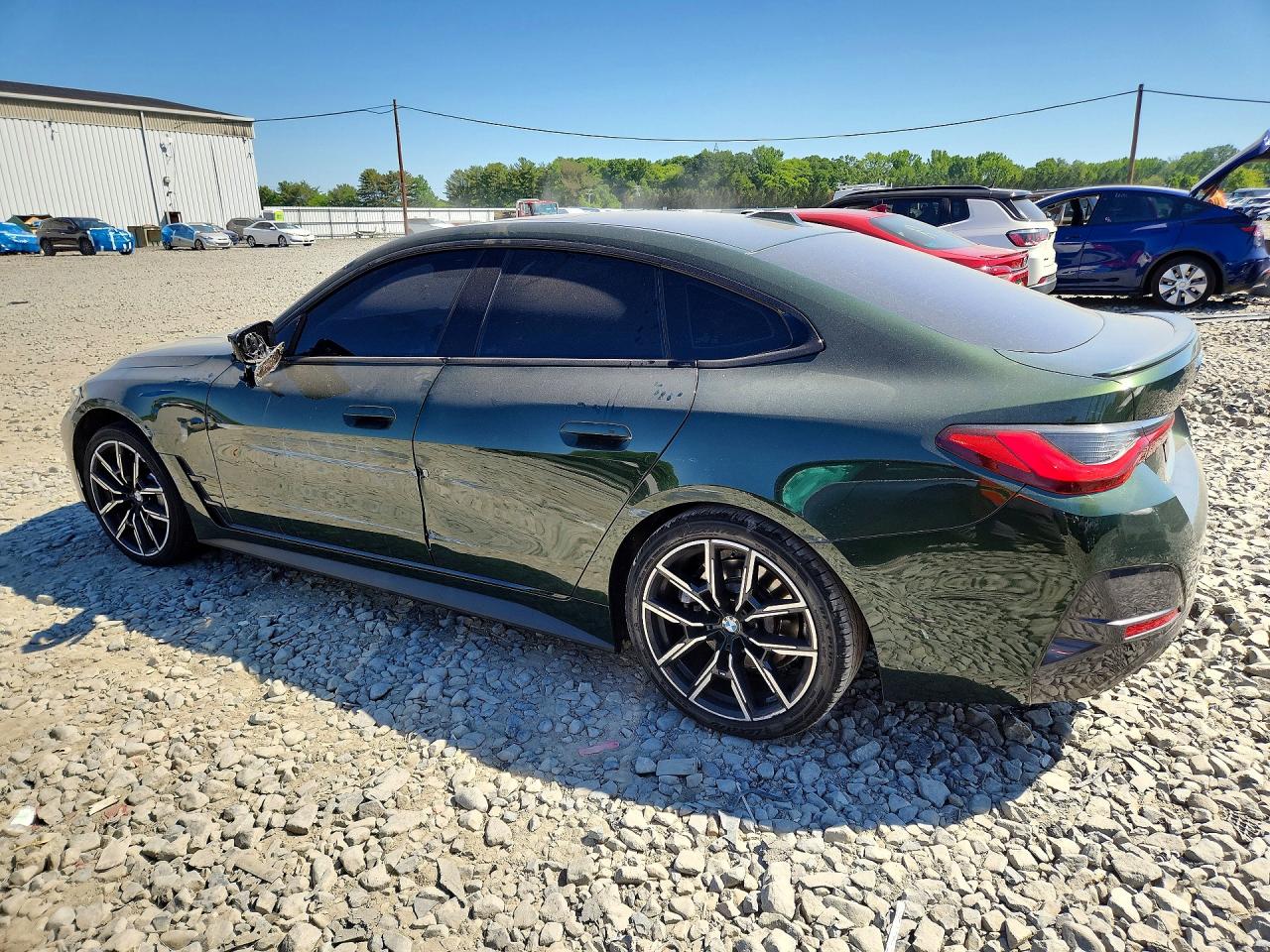 2022 Bmw 430i Gran Coupe Green vin: WBA63AV04NFM77922