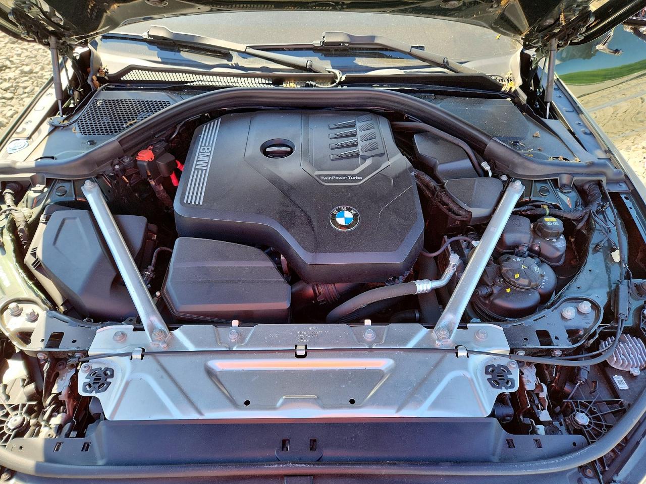 2022 Bmw 430i Gran Coupe Green vin: WBA63AV04NFM77922