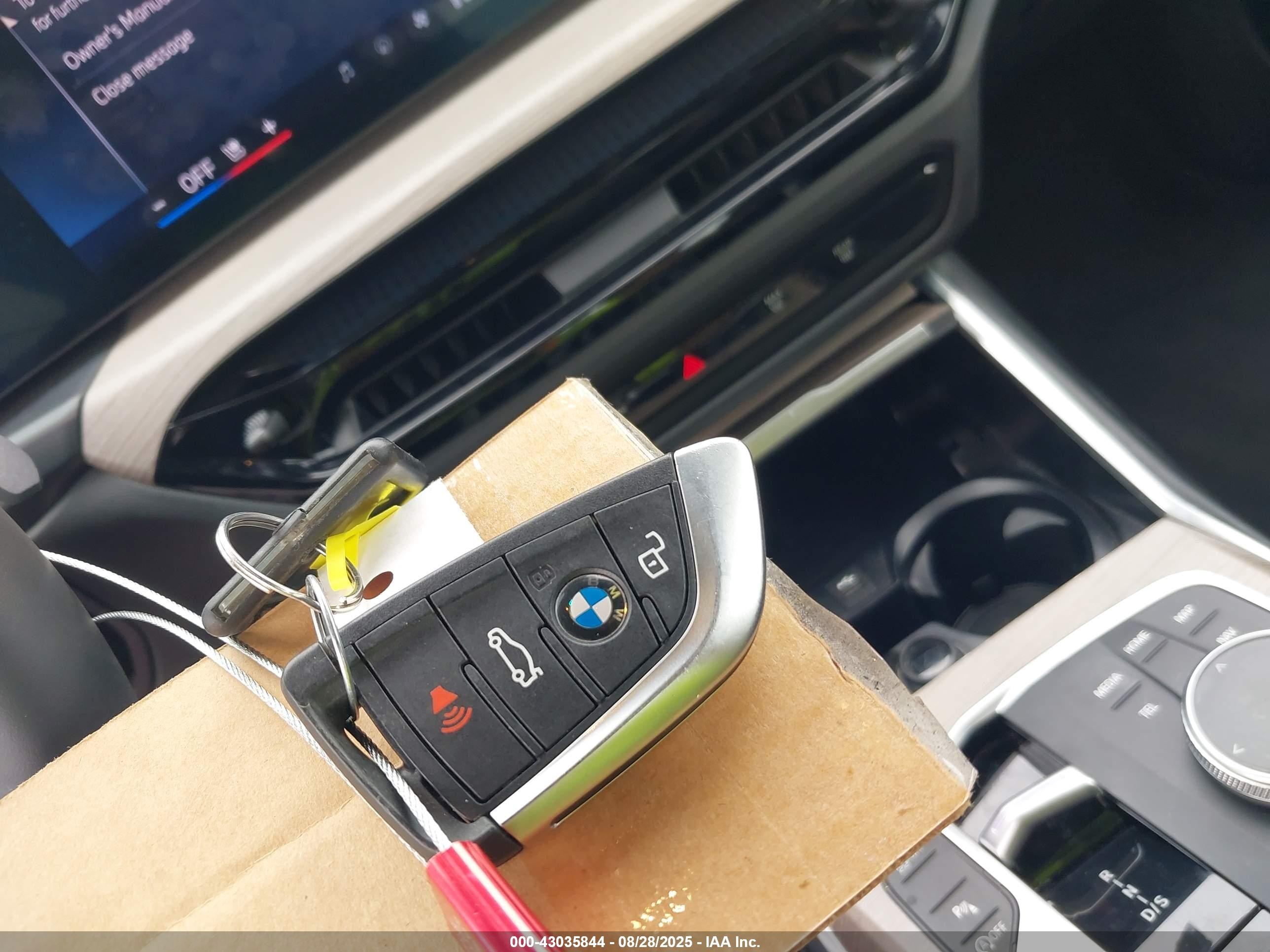 2025 Bmw 4 Series 430i Xdrive Black vin: WBA63DA04SCS87073