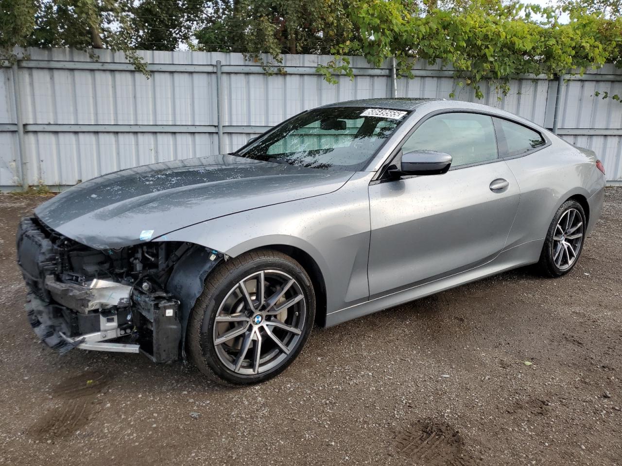 2025 Bmw 430xi    Gray vin: WBA63DA07SCS70879