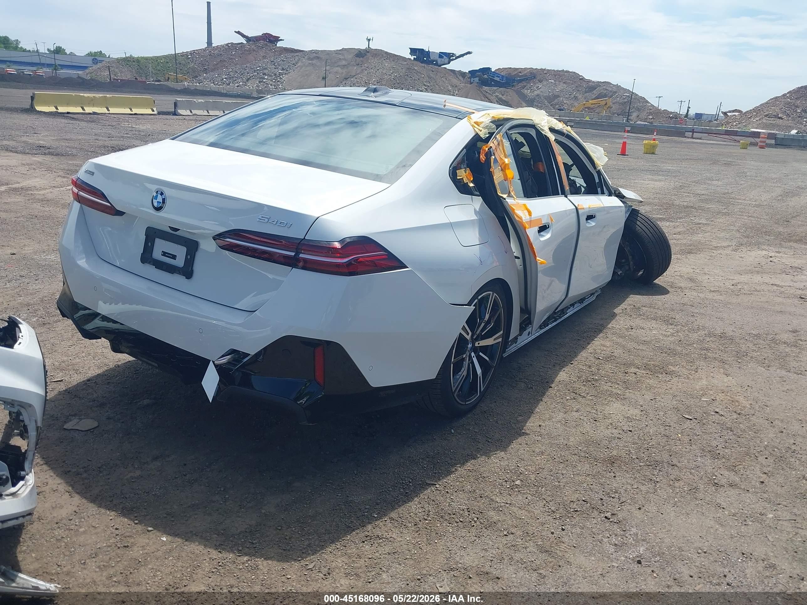 2026 Bmw 540i Xdrive White vin: WBA63FJ01TCV47667