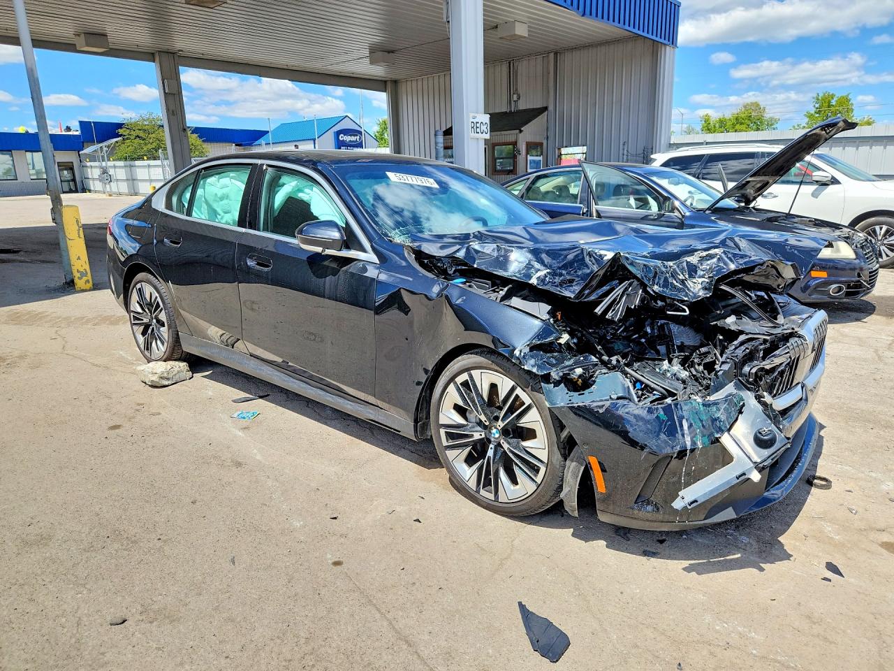 2025 Bmw 540 Xi Black vin: WBA63FJ05SCT38348