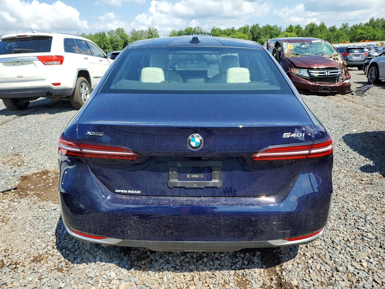 2024 Bmw 540 Xi Blue vin: WBA63FJ09RCS07269