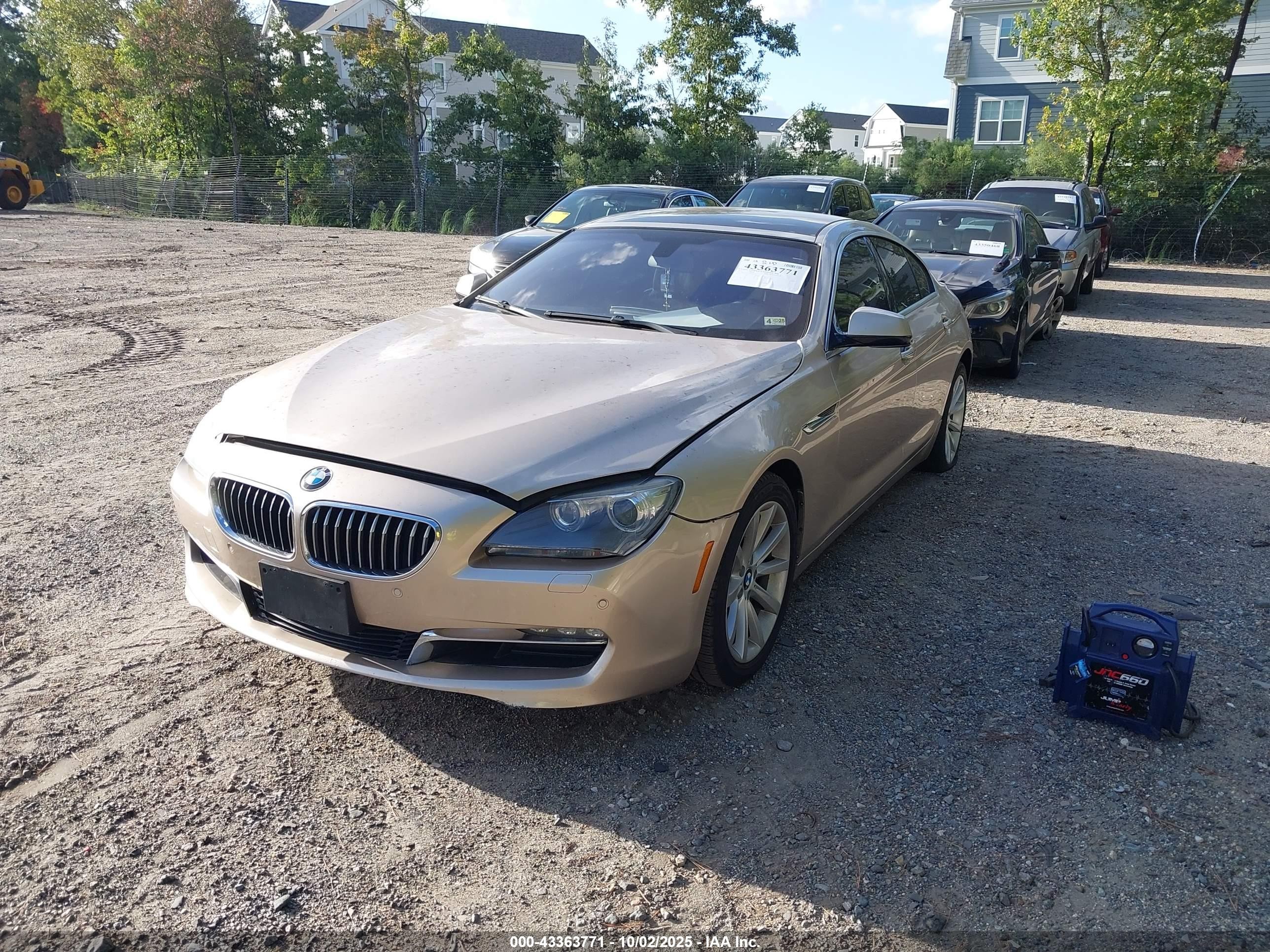 2013 Bmw 640i Gran Coupe   Gold vin: WBA6A0C50DDZ04120