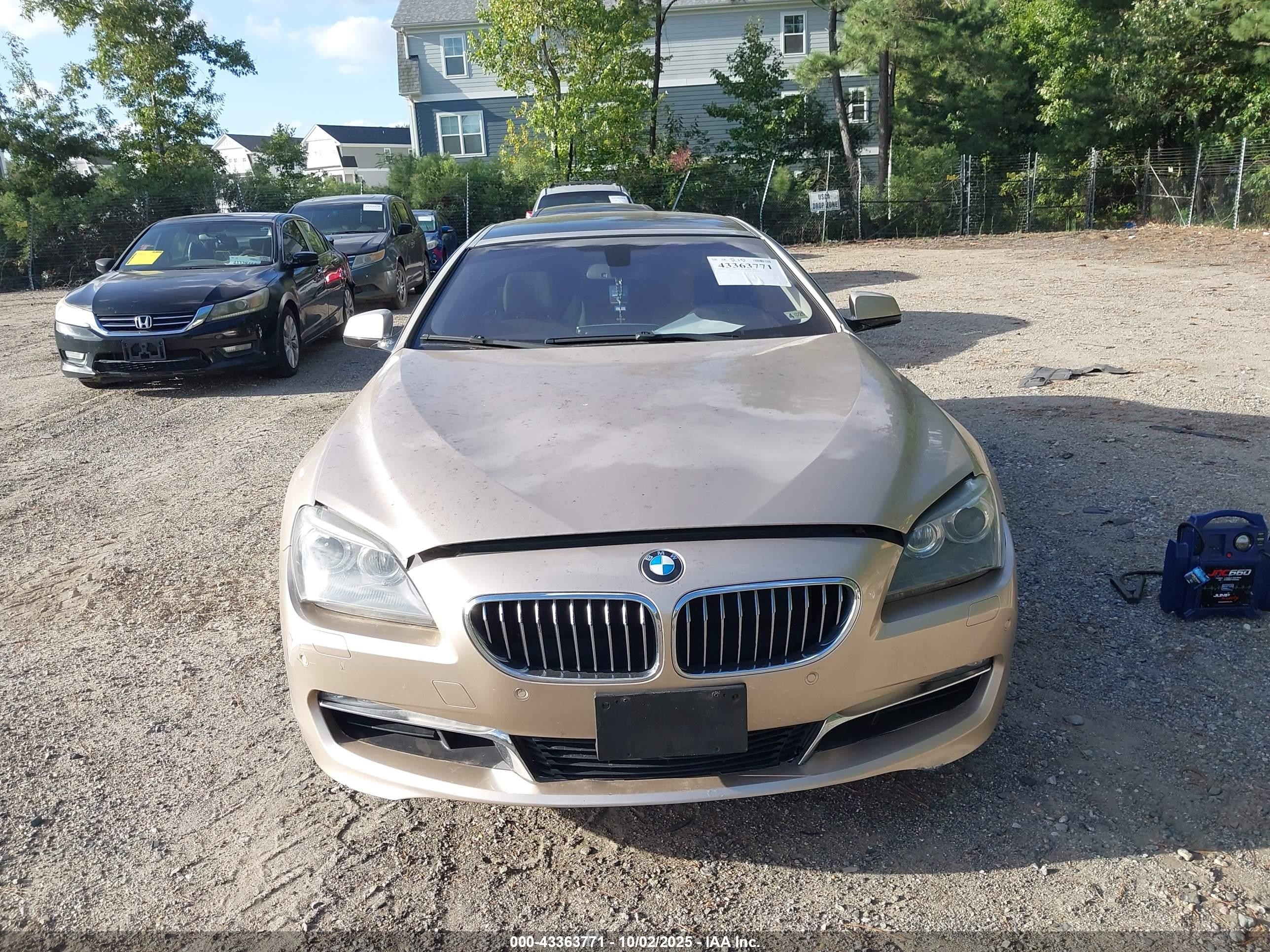 2013 Bmw 640i Gran Coupe   Gold vin: WBA6A0C50DDZ04120