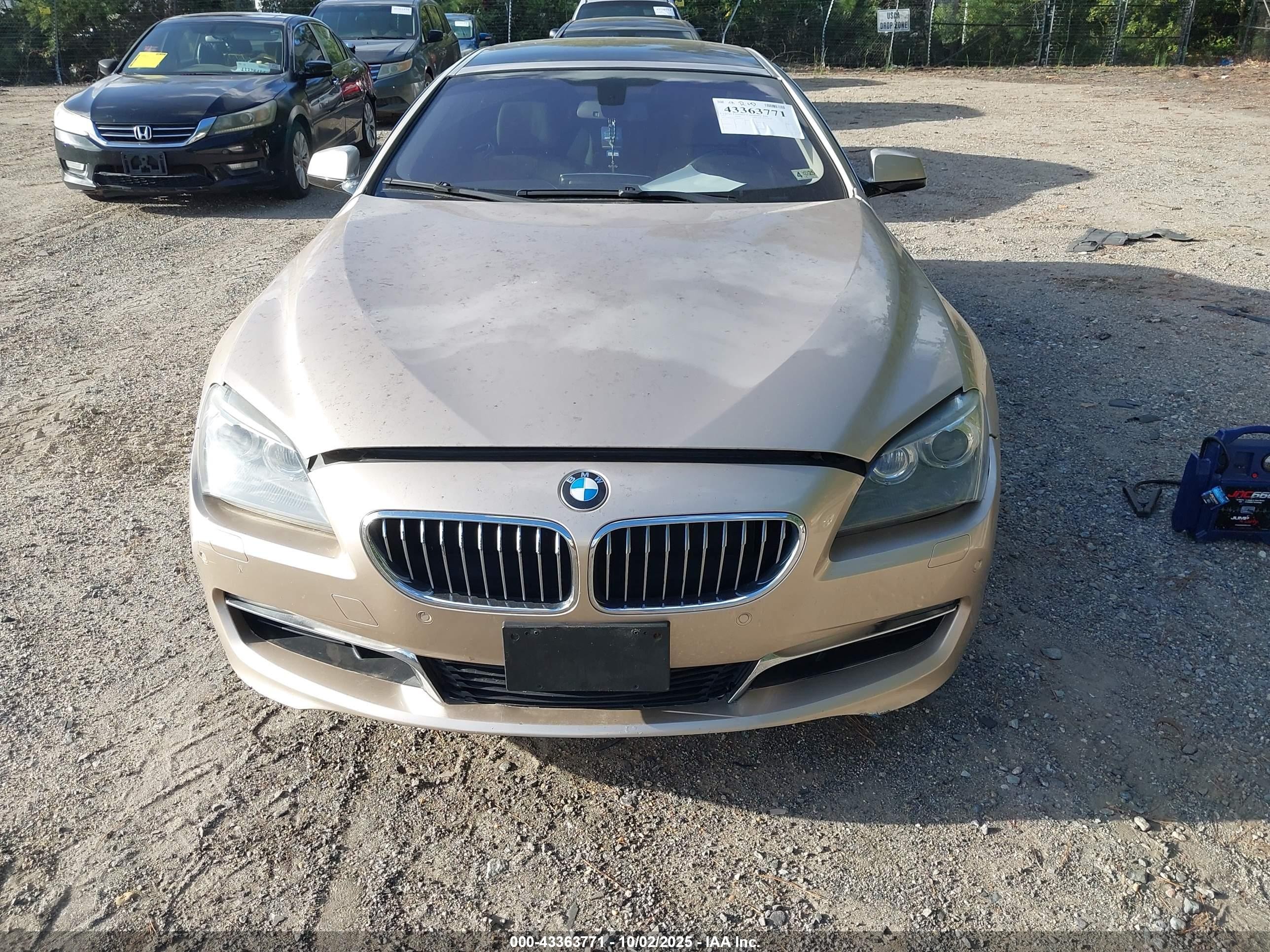 2013 Bmw 640i Gran Coupe   Gold vin: WBA6A0C50DDZ04120