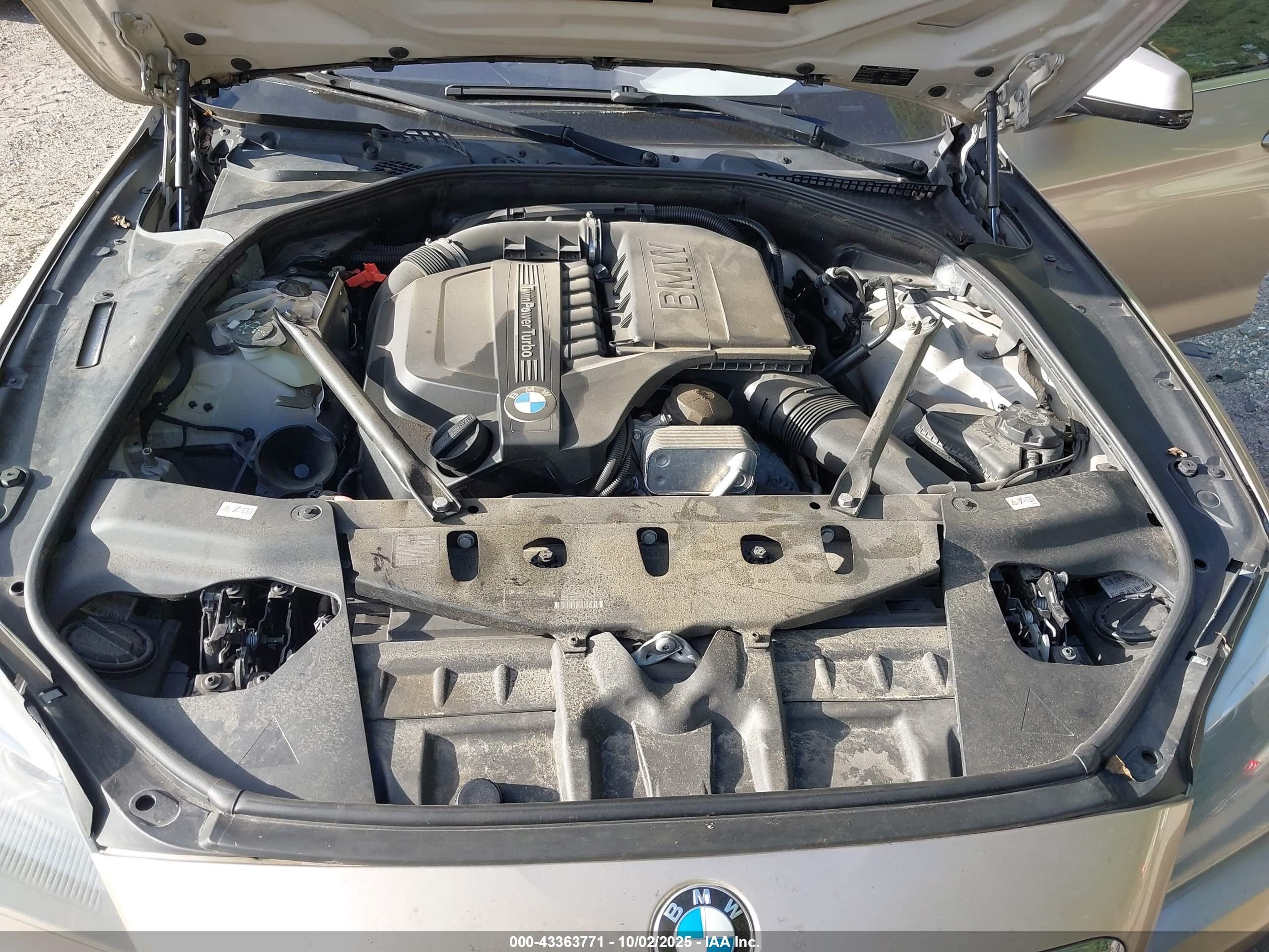 2013 Bmw 640i Gran Coupe   Gold vin: WBA6A0C50DDZ04120