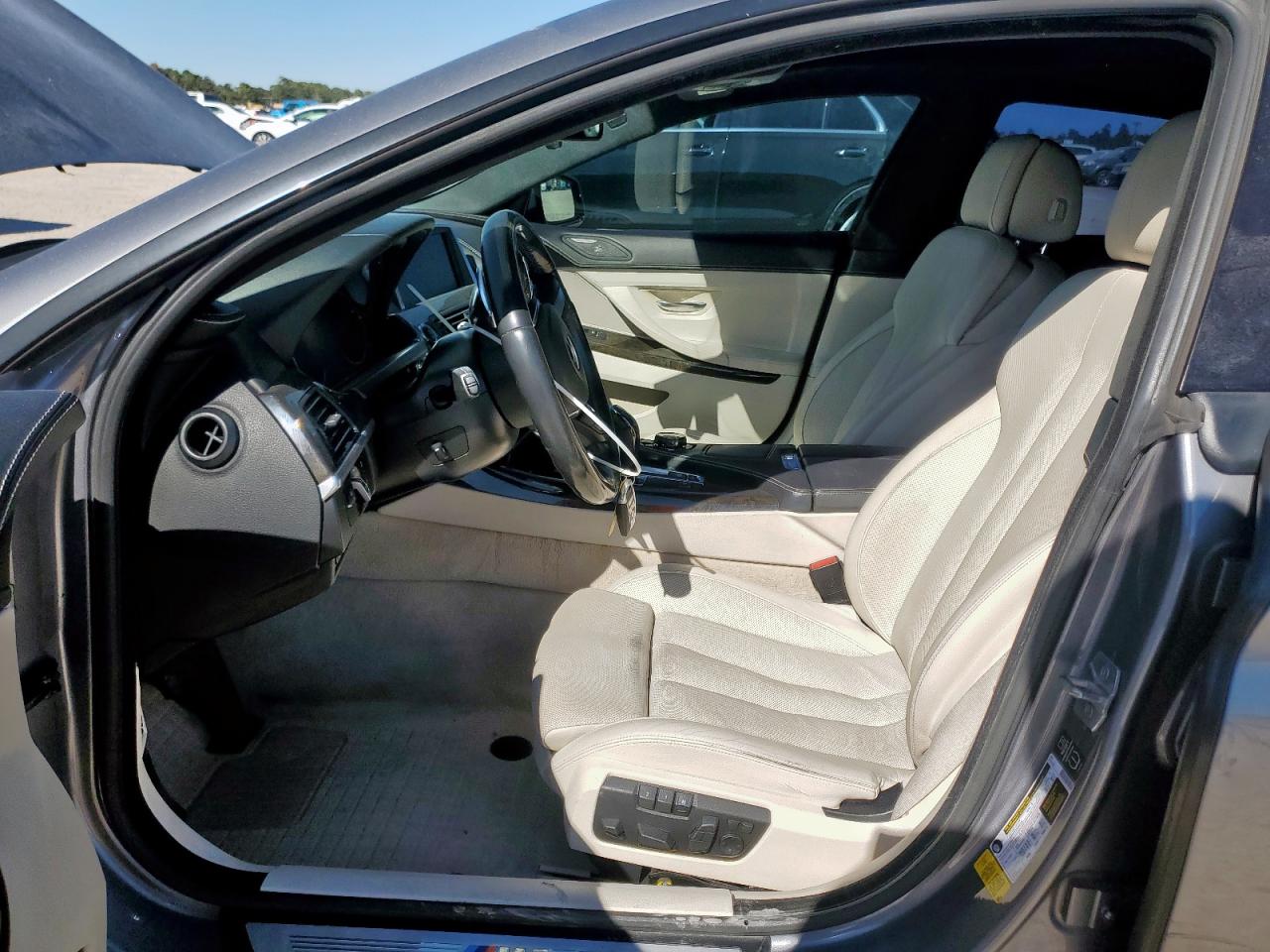 2015 Bmw 640 I Gran Coupe Gray vin: WBA6A0C50FD317998