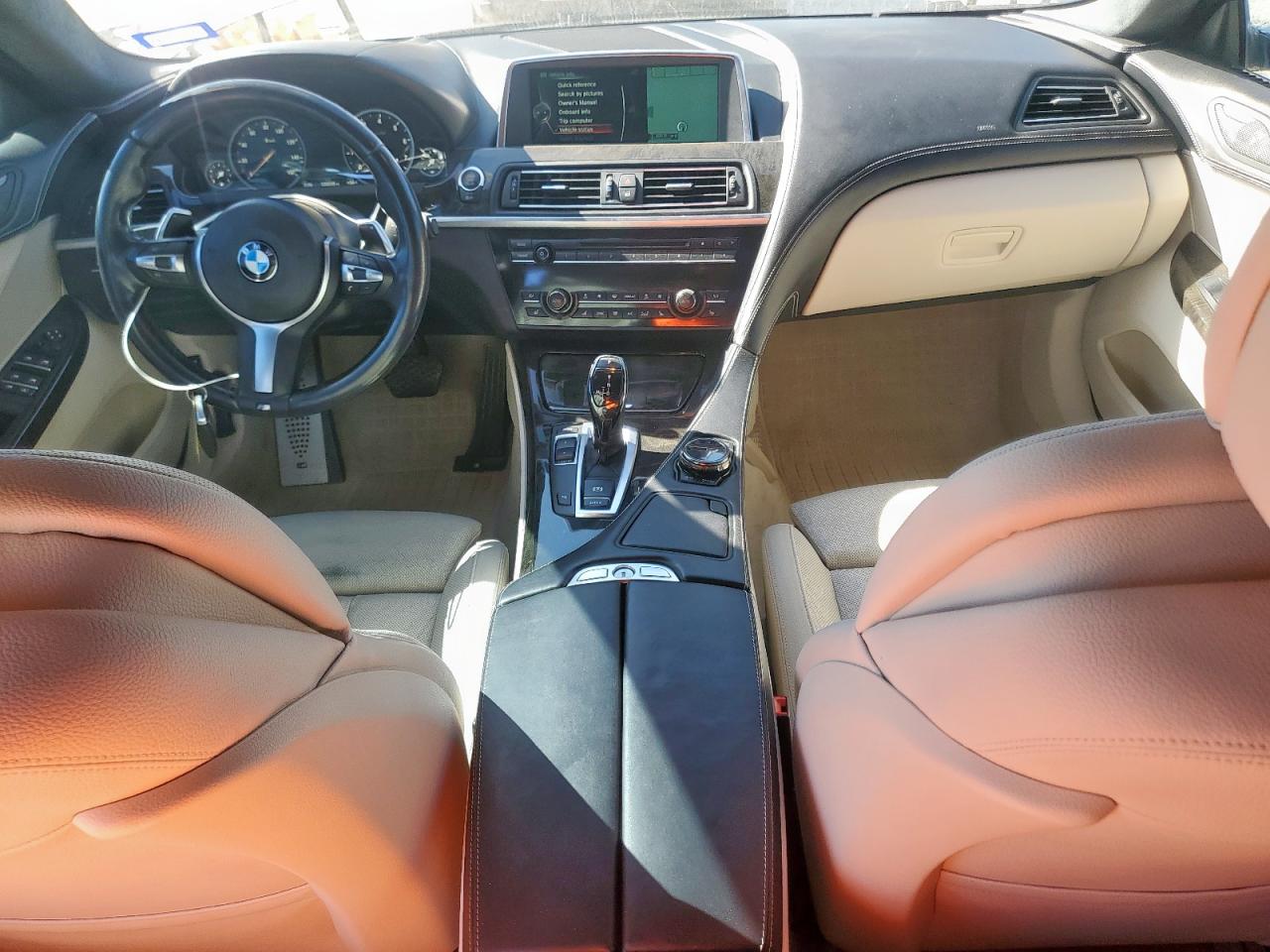 2015 Bmw 640 I Gran Coupe Gray vin: WBA6A0C50FD317998