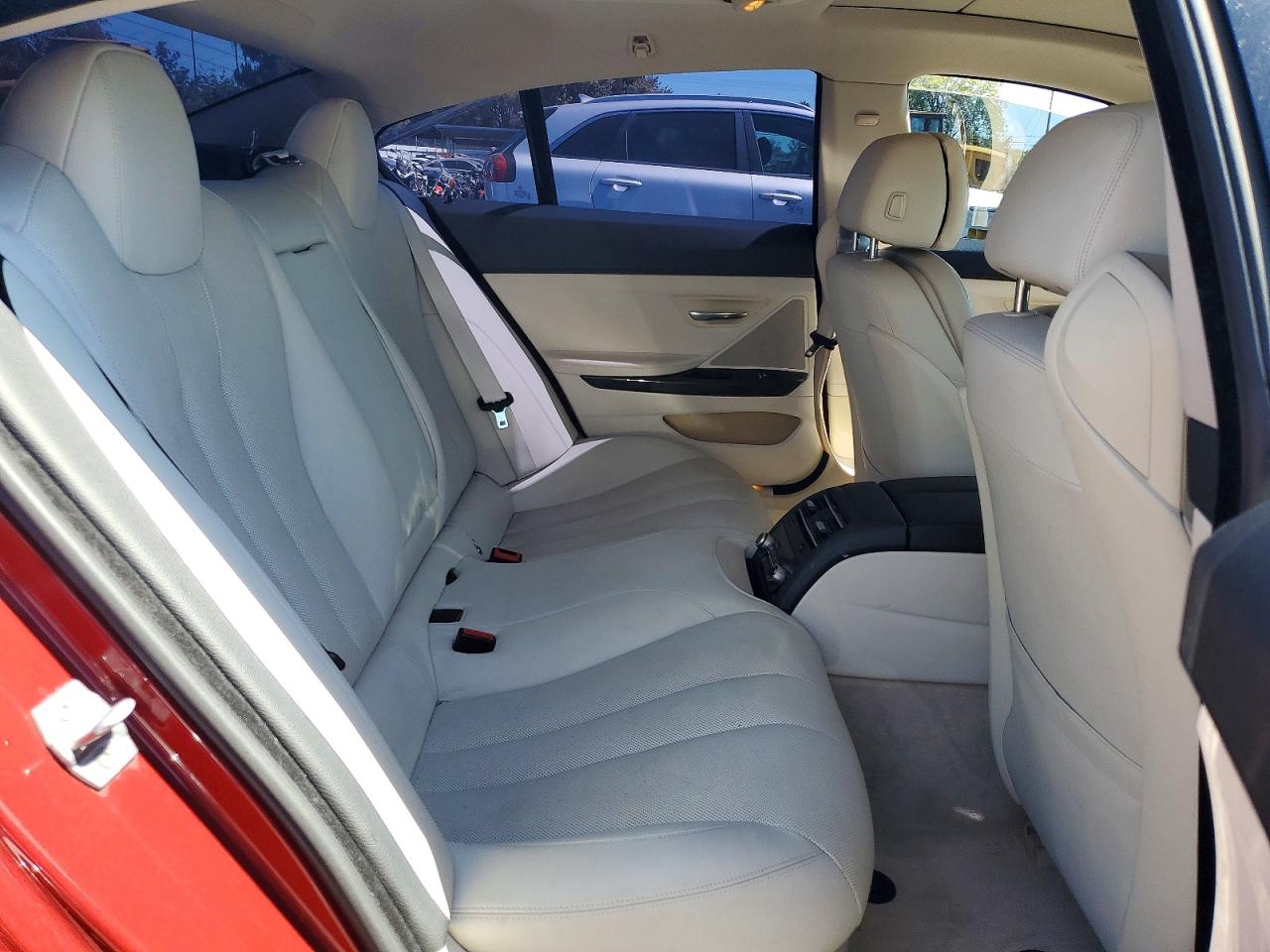 2015 Bmw 640 I Gran Coupe Red vin: WBA6A0C50FGB53783
