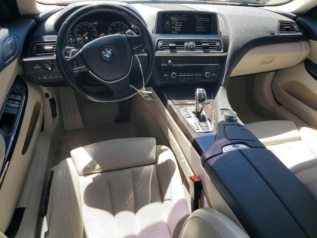 2015 Bmw 640 I Gran Coupe Red vin: WBA6A0C50FGB53783