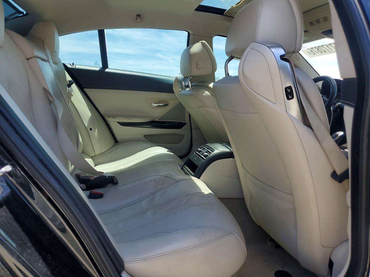 2014 Bmw 640 I Gran Coupe Black vin: WBA6A0C51ED317507