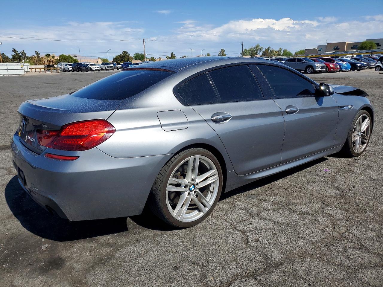 2014 Bmw 640 I Gran Coupe Gray vin: WBA6A0C51ED317619