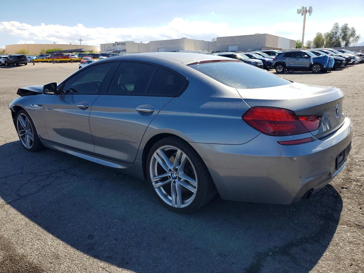 2014 Bmw 640 I Gran Coupe Gray vin: WBA6A0C51ED317619
