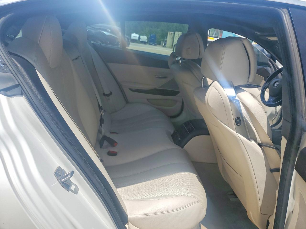 2013 Bmw 640 I White vin: WBA6A0C52DDF14395