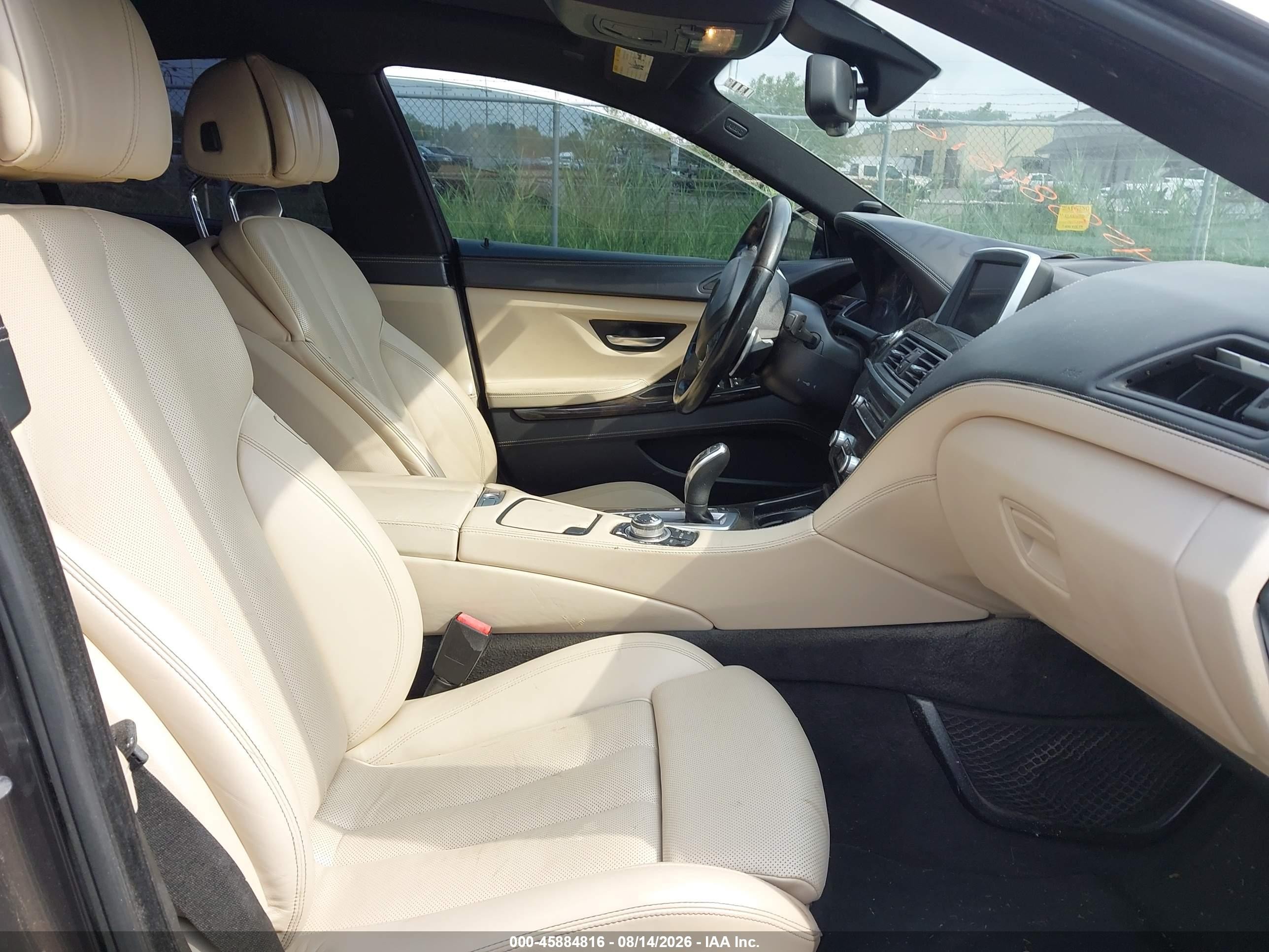 2013 Bmw 640i Gran Coupe   Champagne vin: WBA6A0C52DDZ04071