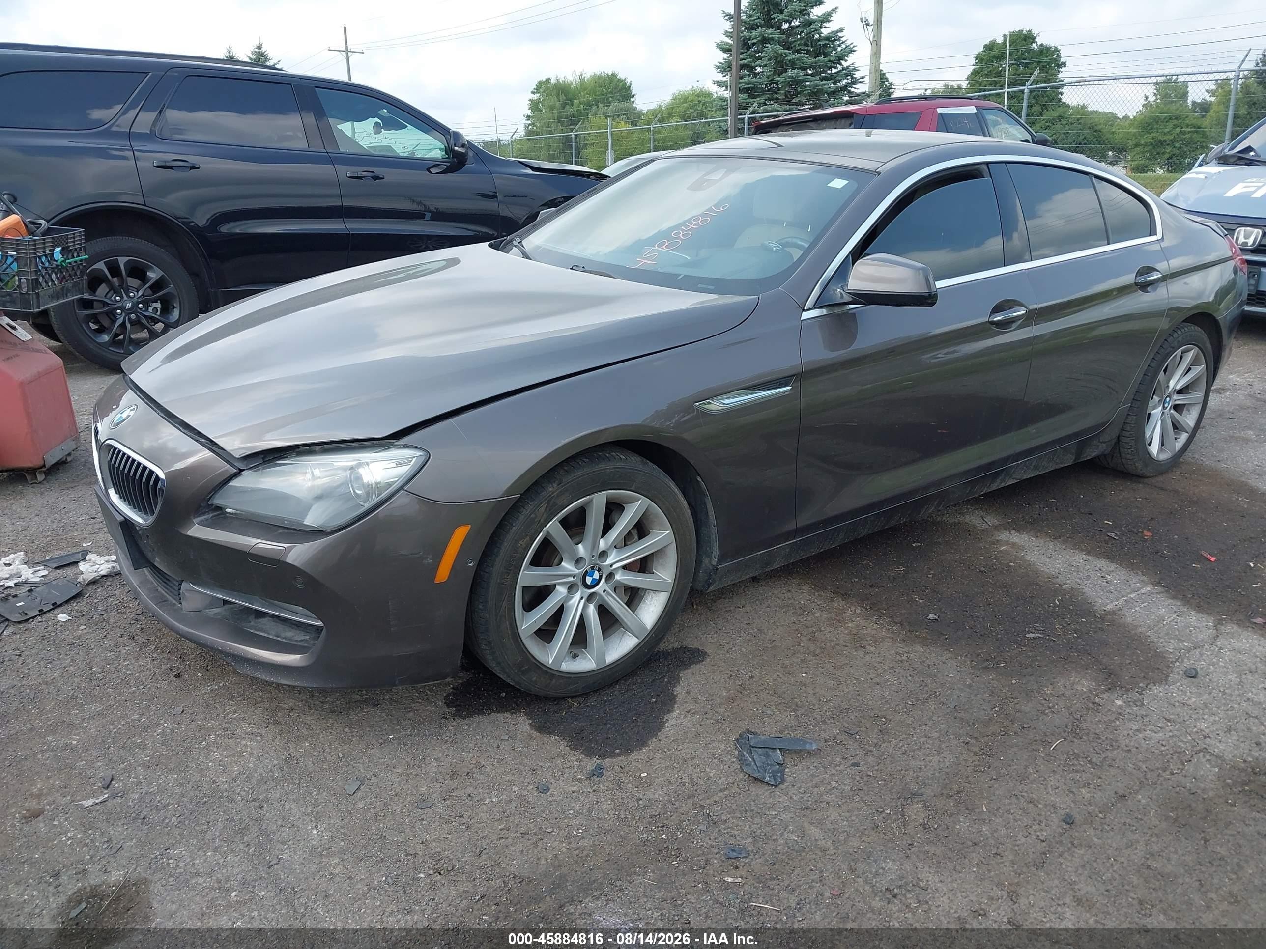 2013 Bmw 640i Gran Coupe   Champagne vin: WBA6A0C52DDZ04071
