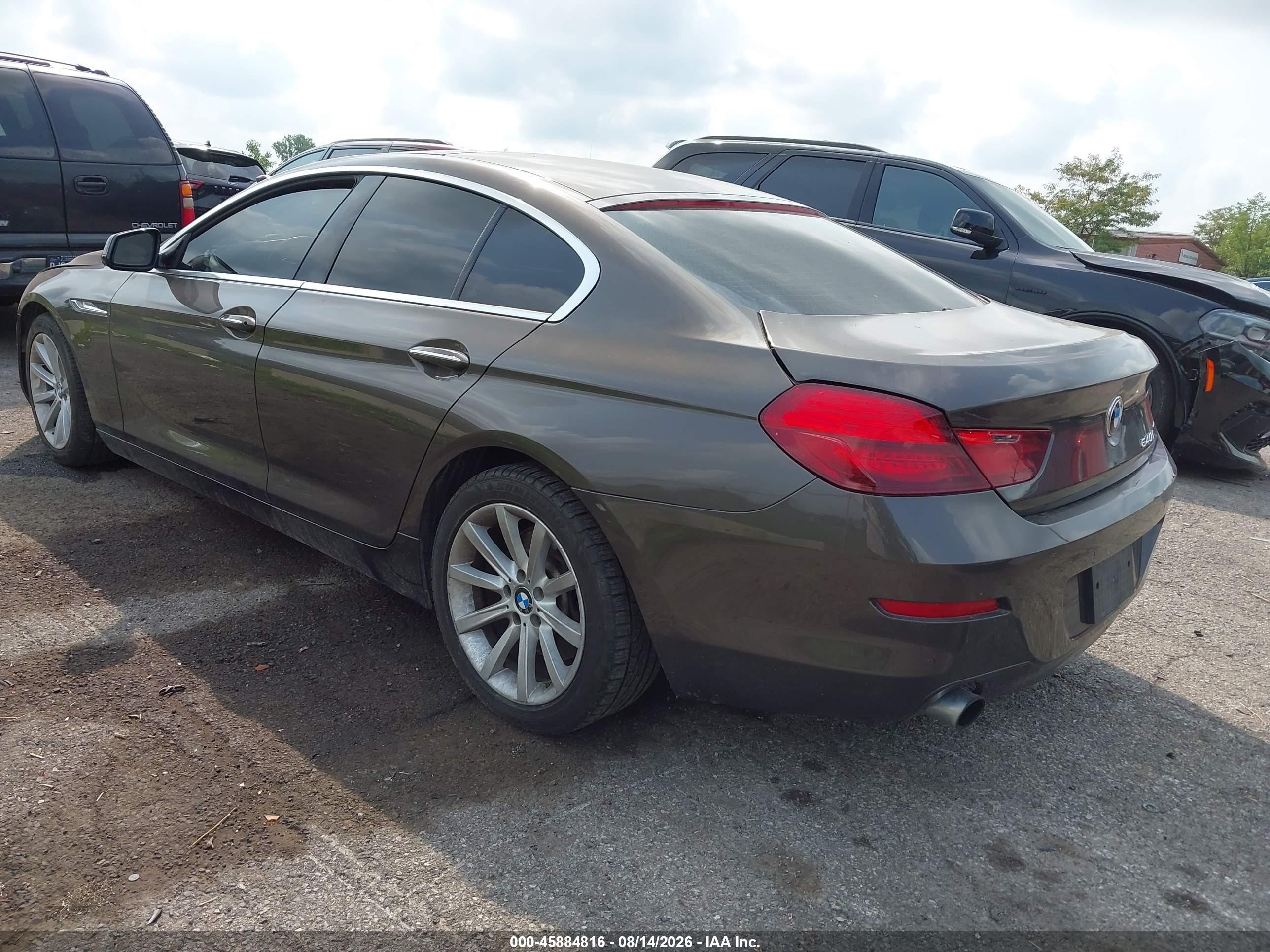 2013 Bmw 640i Gran Coupe   Champagne vin: WBA6A0C52DDZ04071