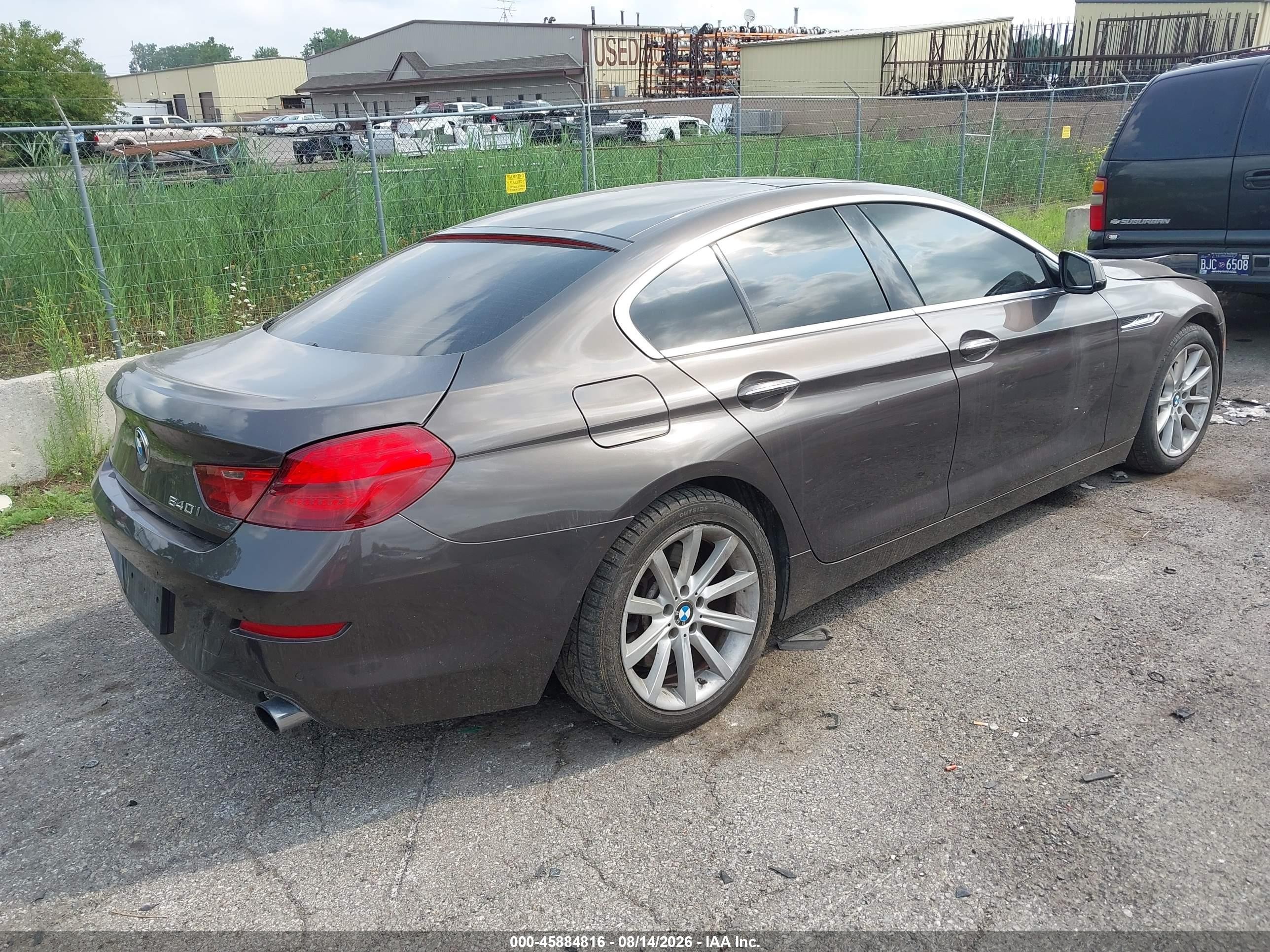 2013 Bmw 640i Gran Coupe   Champagne vin: WBA6A0C52DDZ04071