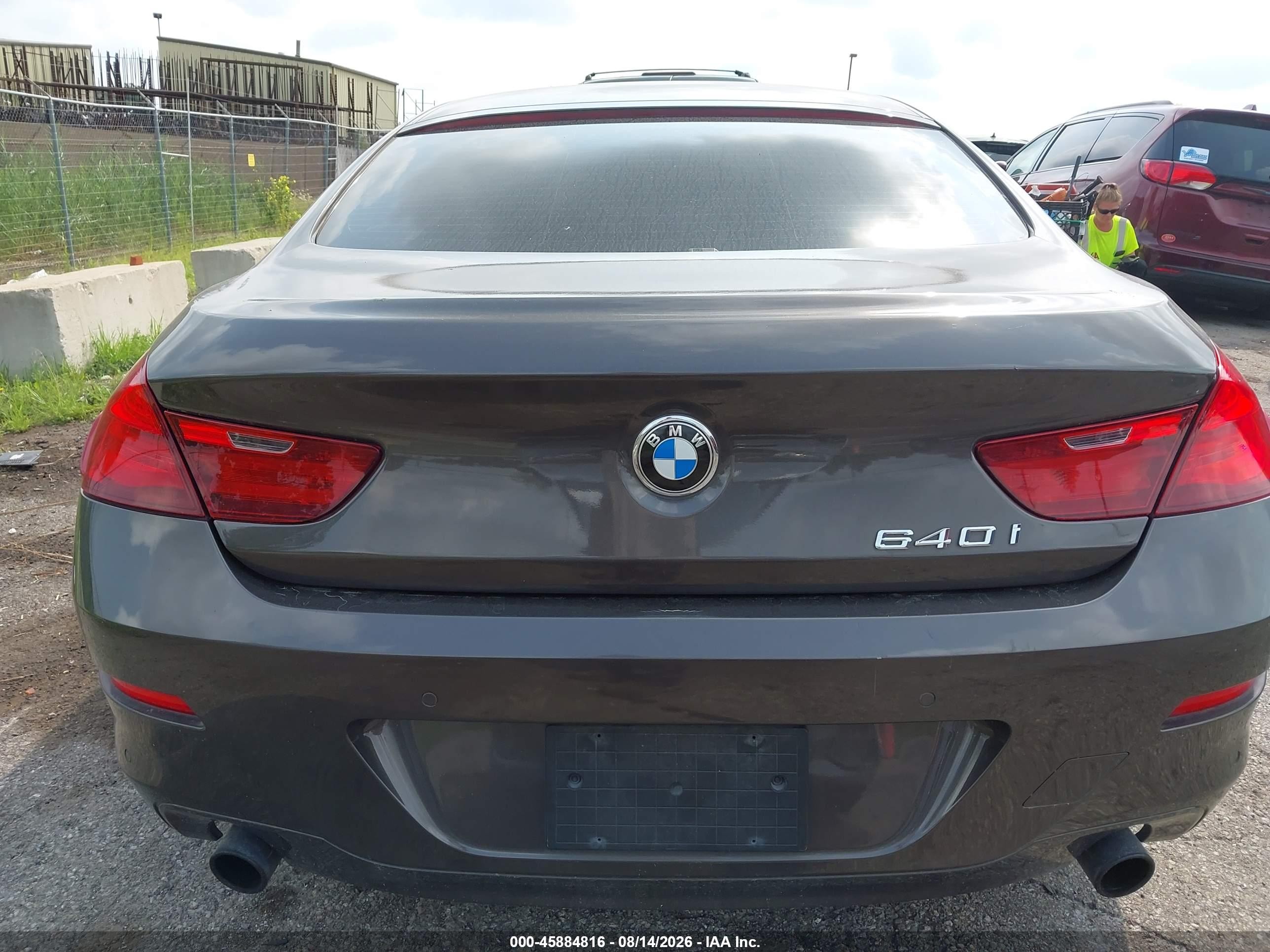 2013 Bmw 640i Gran Coupe   Champagne vin: WBA6A0C52DDZ04071