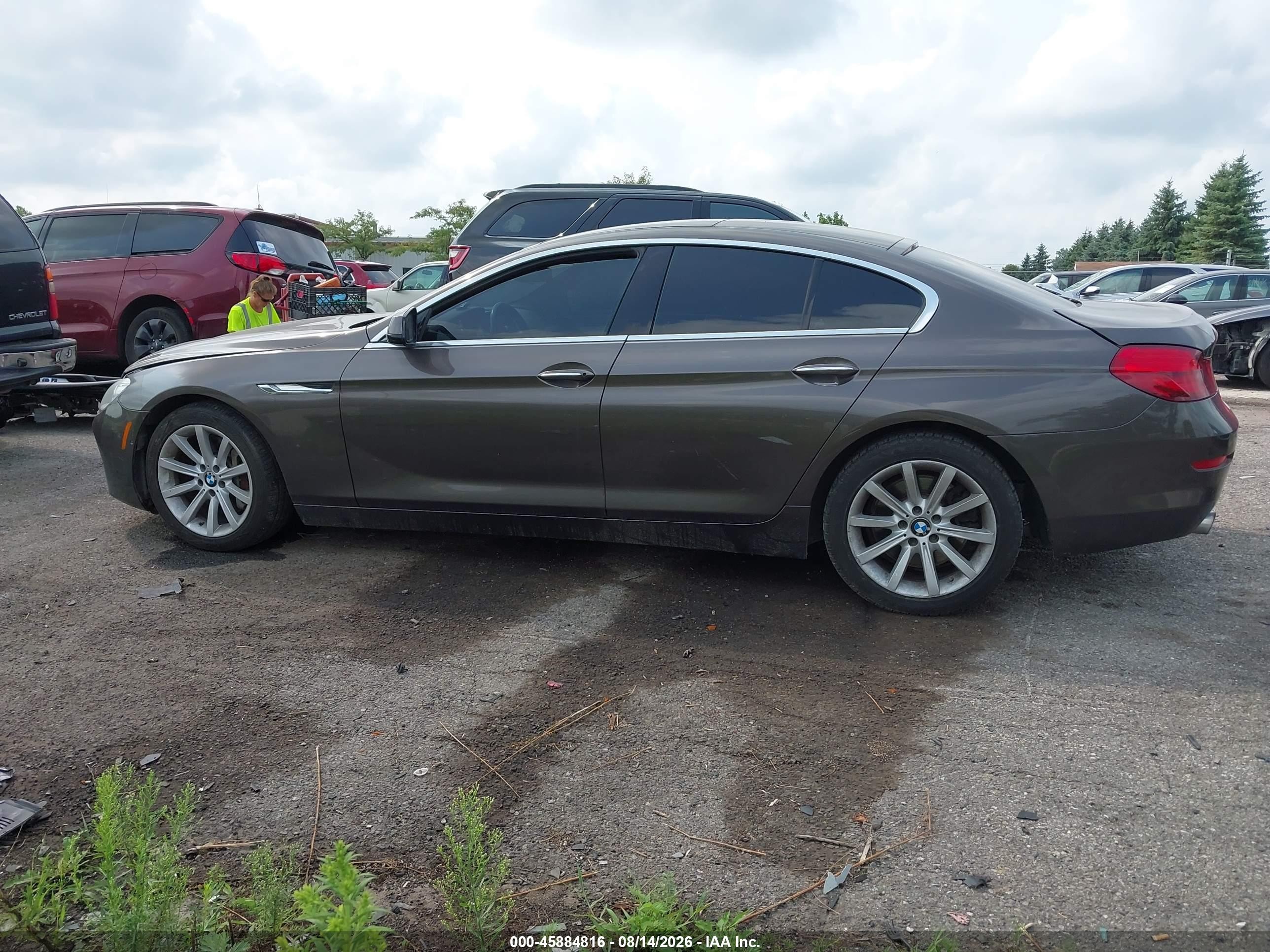 2013 Bmw 640i Gran Coupe   Champagne vin: WBA6A0C52DDZ04071