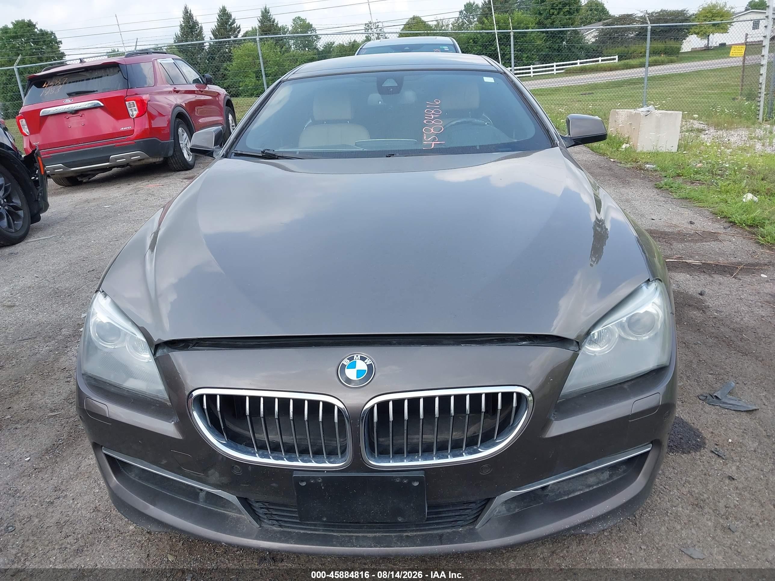2013 Bmw 640i Gran Coupe   Champagne vin: WBA6A0C52DDZ04071