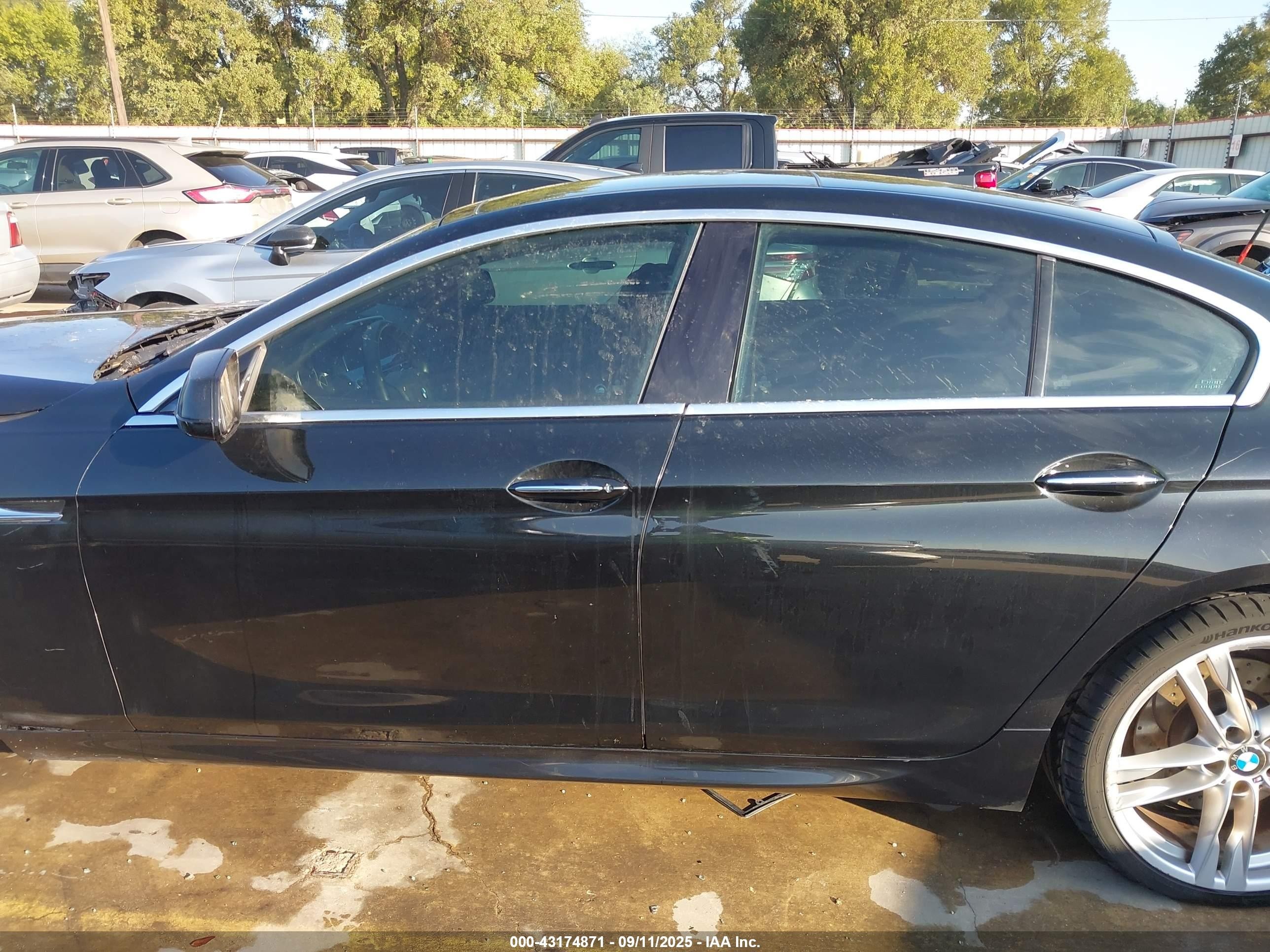 2013 Bmw 640i Gran Coupe   Black vin: WBA6A0C52DDZ04409