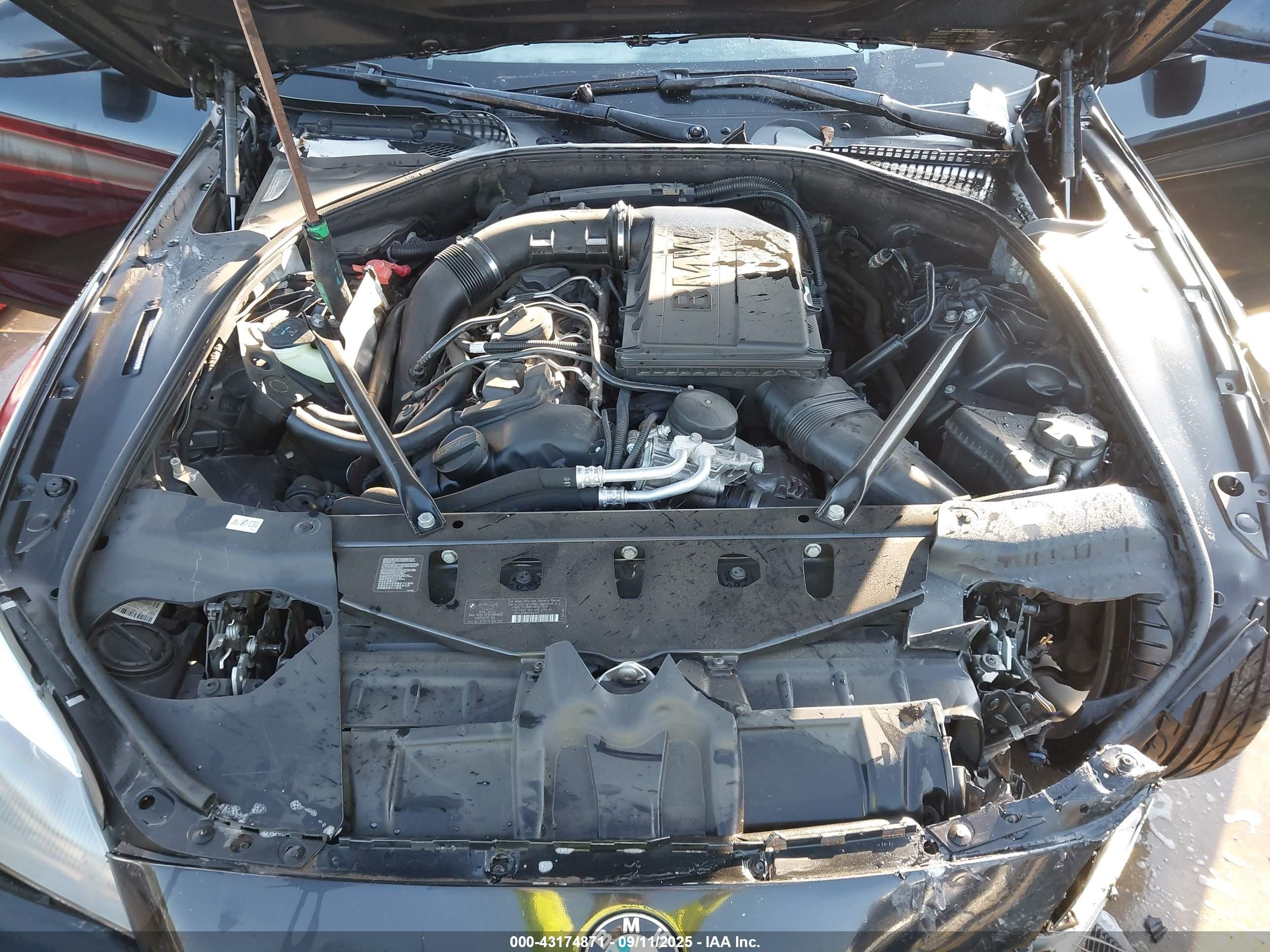 2013 Bmw 640i Gran Coupe   Black vin: WBA6A0C52DDZ04409