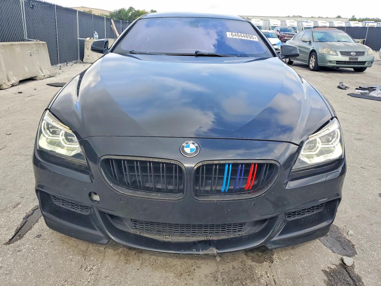 2015 Bmw 640 I Gran Coupe Black vin: WBA6A0C52FD317999