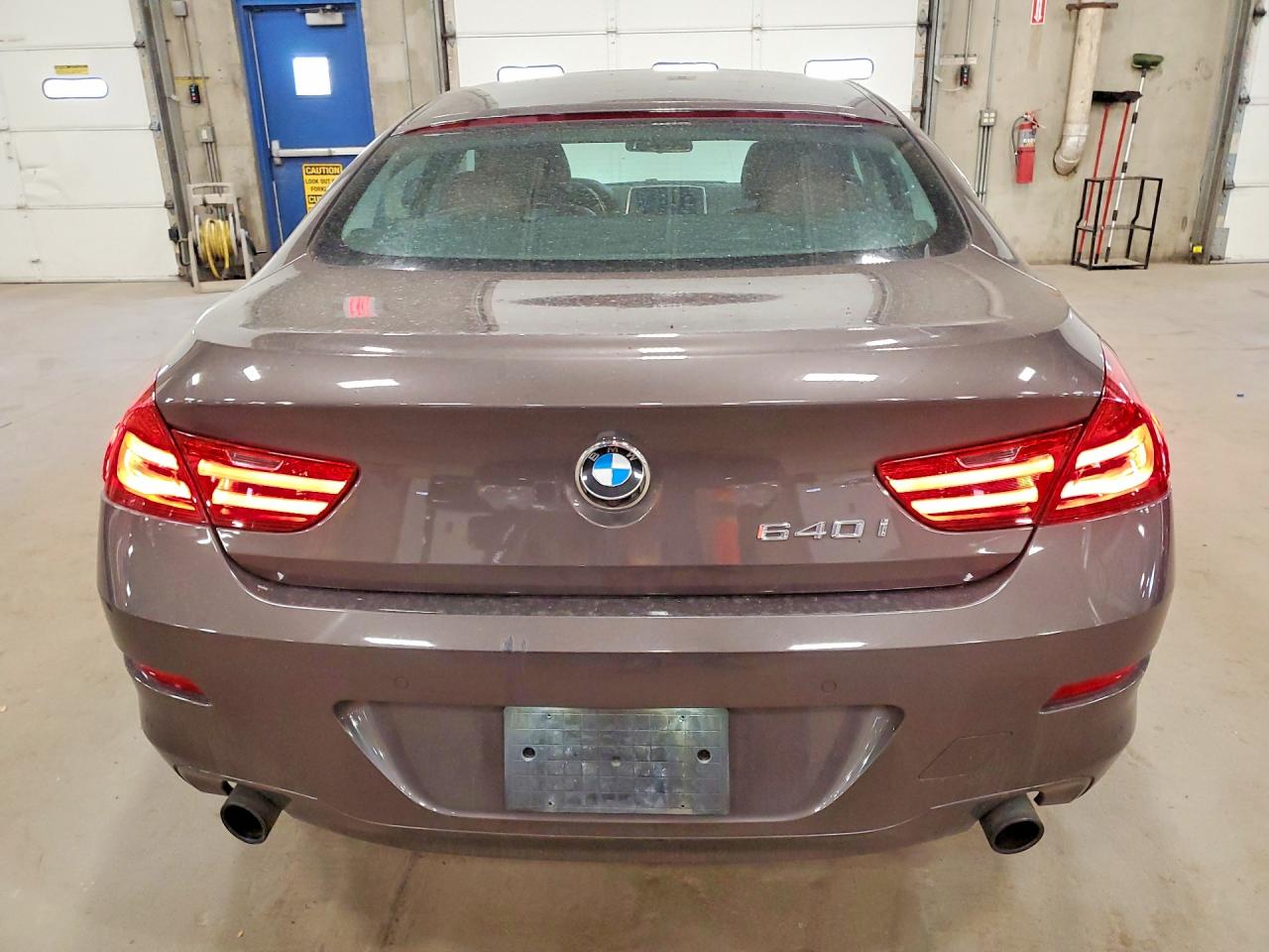 2013 Bmw 640 I Charcoal vin: WBA6A0C53DDZ03298