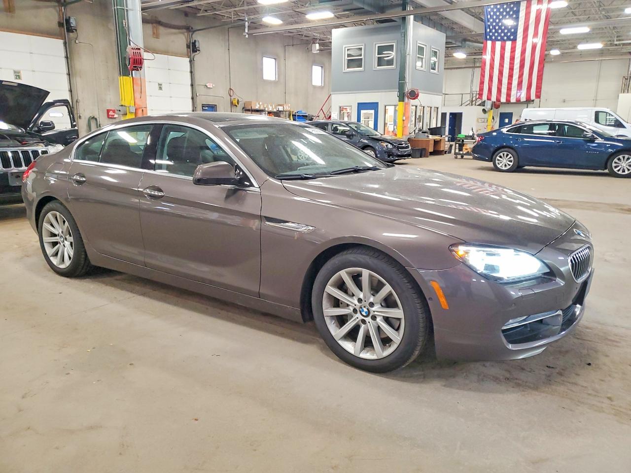 2013 Bmw 640 I Charcoal vin: WBA6A0C53DDZ03298