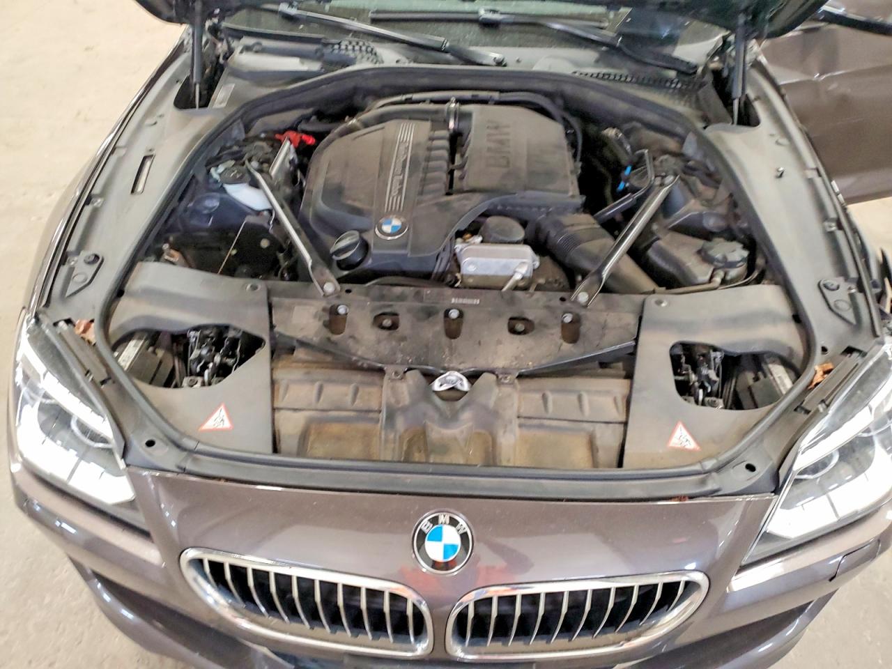 2013 Bmw 640 I Charcoal vin: WBA6A0C53DDZ03298