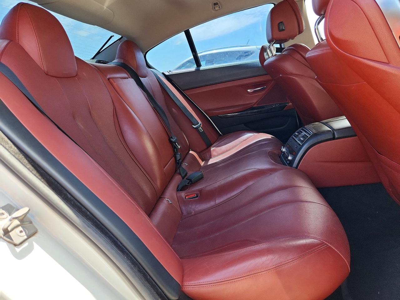 2013 Bmw 640 I White vin: WBA6A0C53DDZ03561
