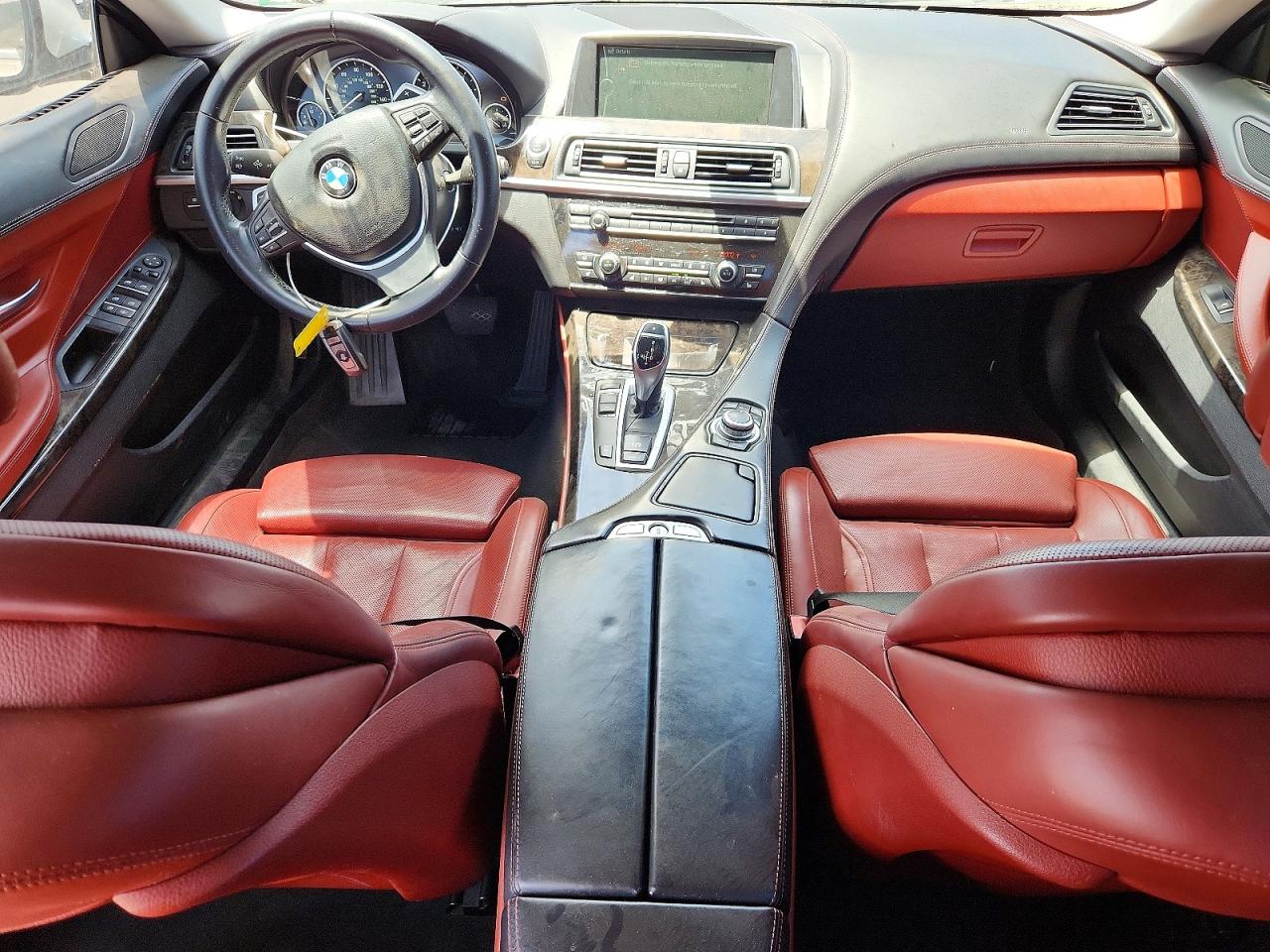 2013 Bmw 640 I White vin: WBA6A0C53DDZ03561