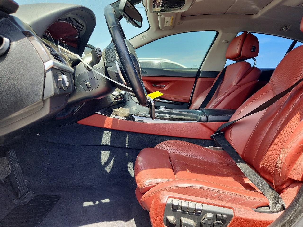 2013 Bmw 640 I White vin: WBA6A0C53DDZ03561