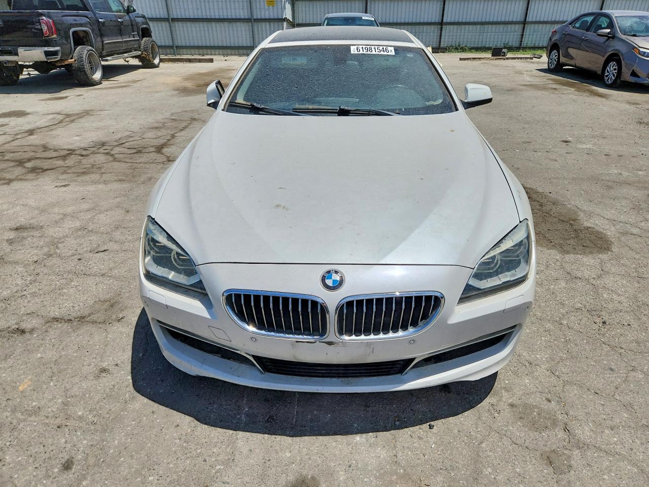 2013 Bmw 640 I White vin: WBA6A0C53DDZ03561