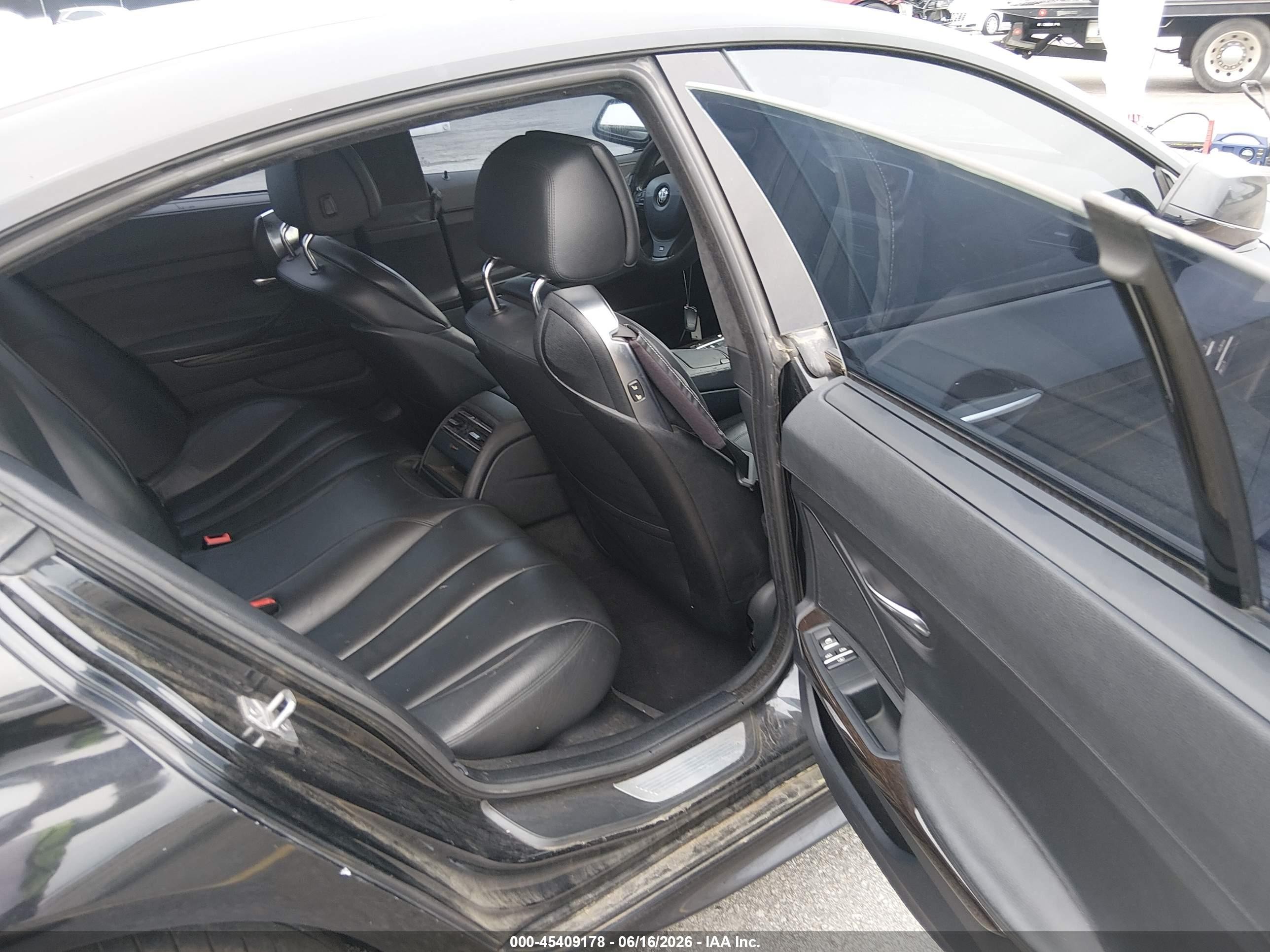 2014 Bmw 640i Gran Coupe   Черный vin: WBA6A0C54EDZ04512