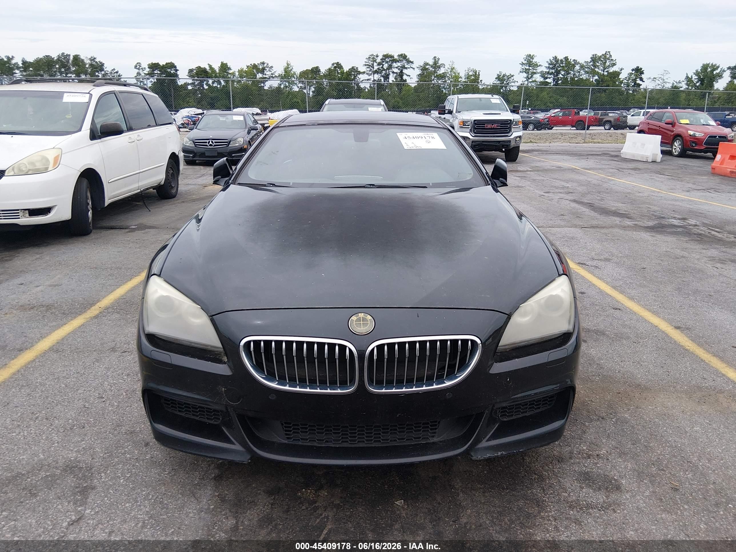 2014 Bmw 640i Gran Coupe   Черный vin: WBA6A0C54EDZ04512