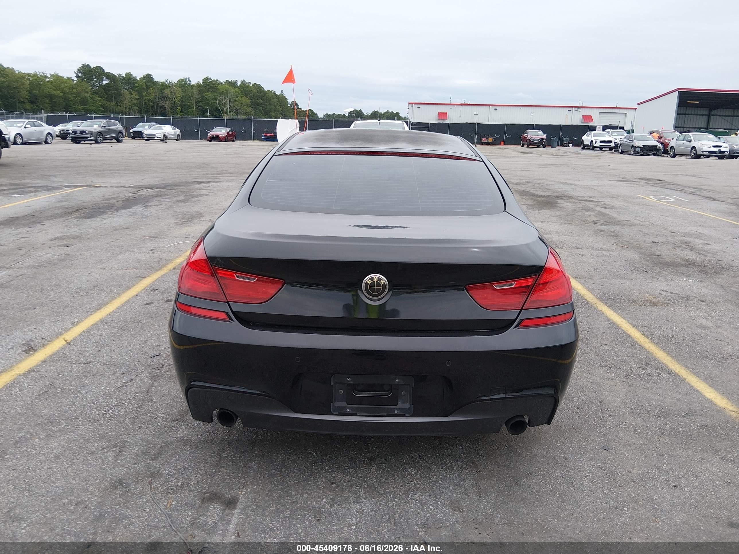 2014 Bmw 640i Gran Coupe   Черный vin: WBA6A0C54EDZ04512