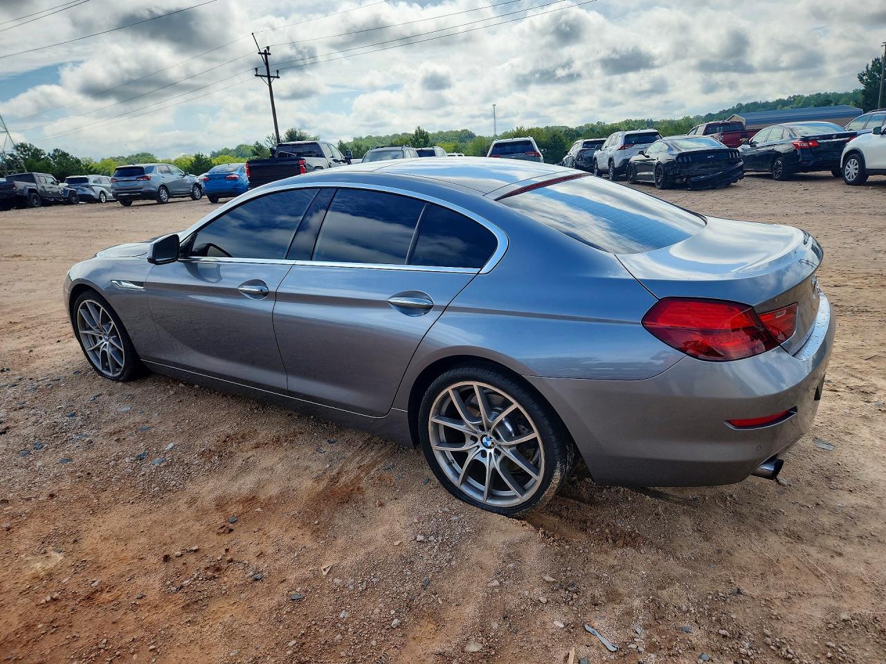 2014 Bmw 640 I Gran Coupe Gray vin: WBA6A0C54EDZ04638
