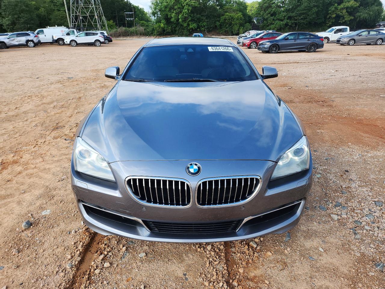 2014 Bmw 640 I Gran Coupe Gray vin: WBA6A0C54EDZ04638