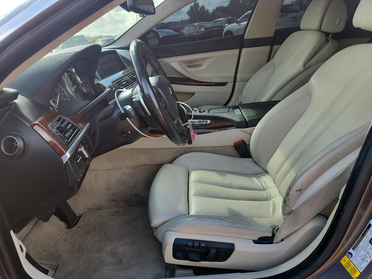 2014 Bmw 640 I Gran Coupe Gray vin: WBA6A0C54EDZ04638