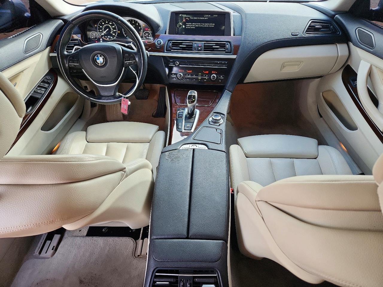2014 Bmw 640 I Gran Coupe Gray vin: WBA6A0C54EDZ04638